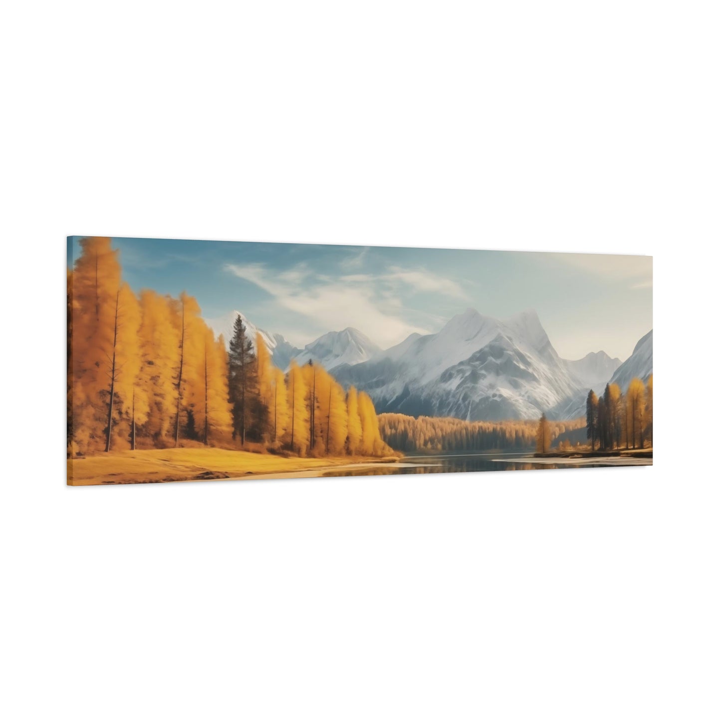 Goldleaf abundance - Matte Canvas, Stretched, 1.25"