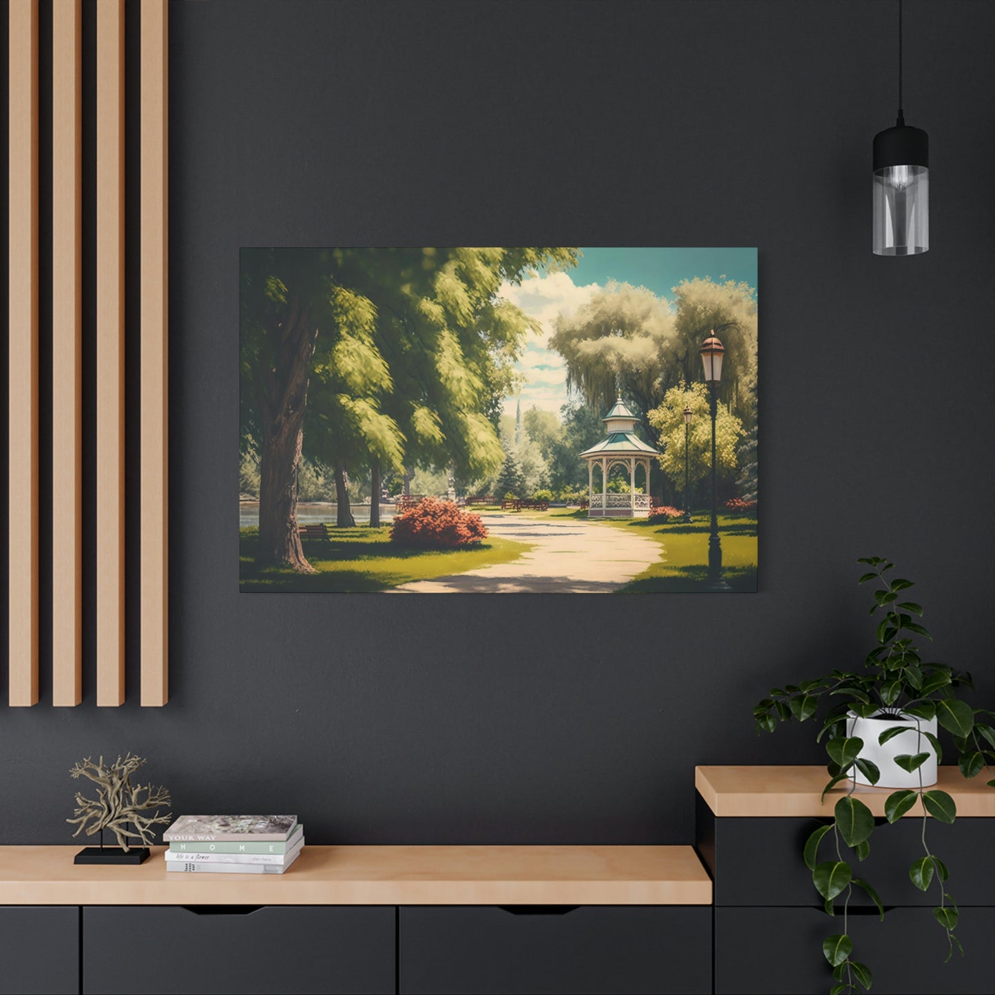 Summer Park - Matte Canvas, Stretched, 1.25"
