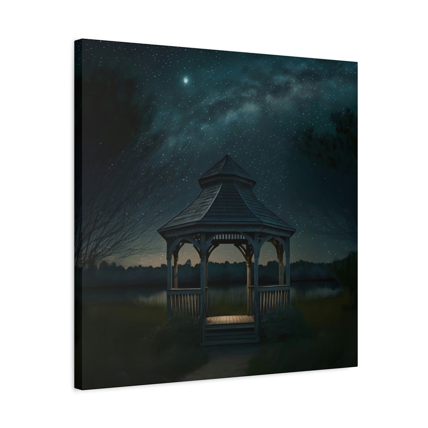 Gazebo Melancholy - Matte Canvas, Stretched, 1.25"