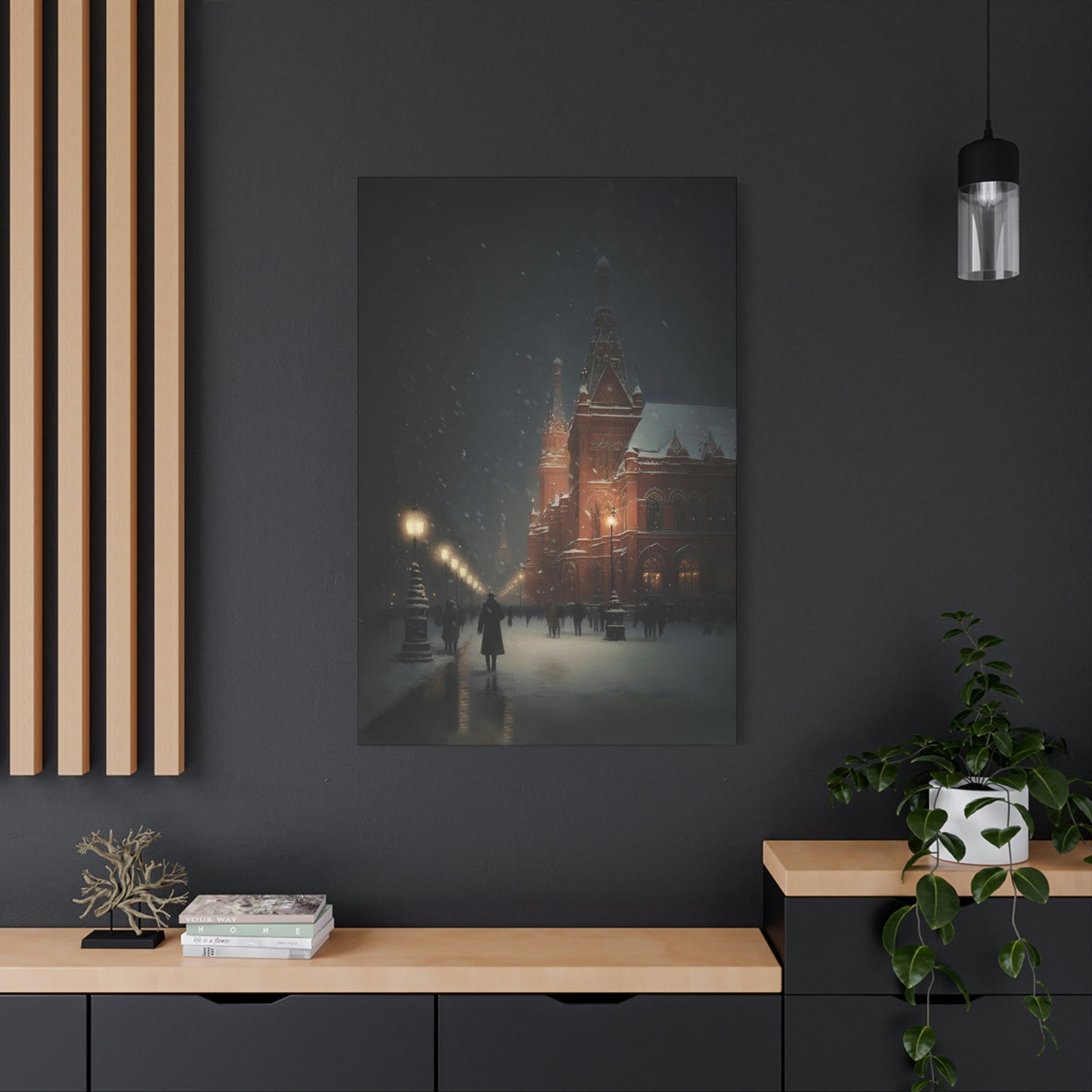 Winter Stroll - Matte Canvas, Stretched, 1.25"