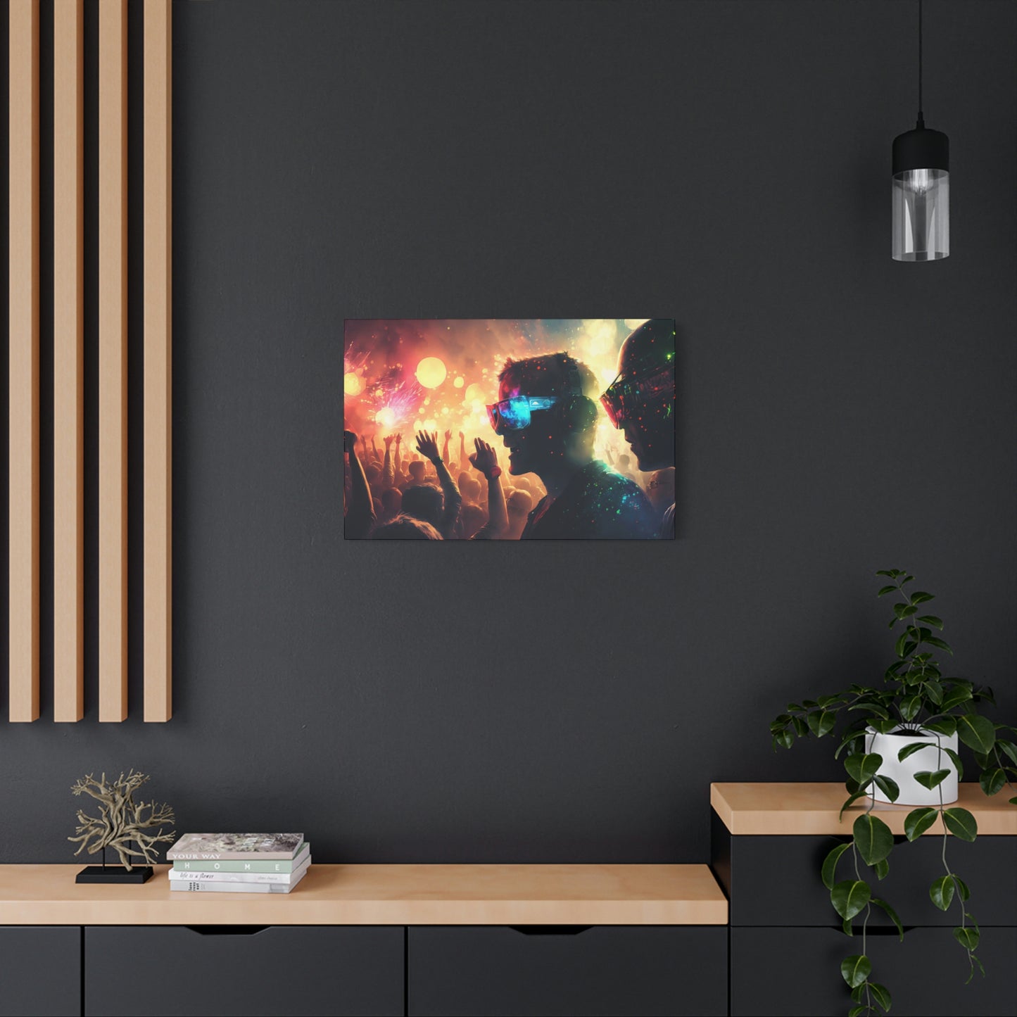 Party of Colors, Dream 1 - Matte Canvas, Stretched, 1.25"