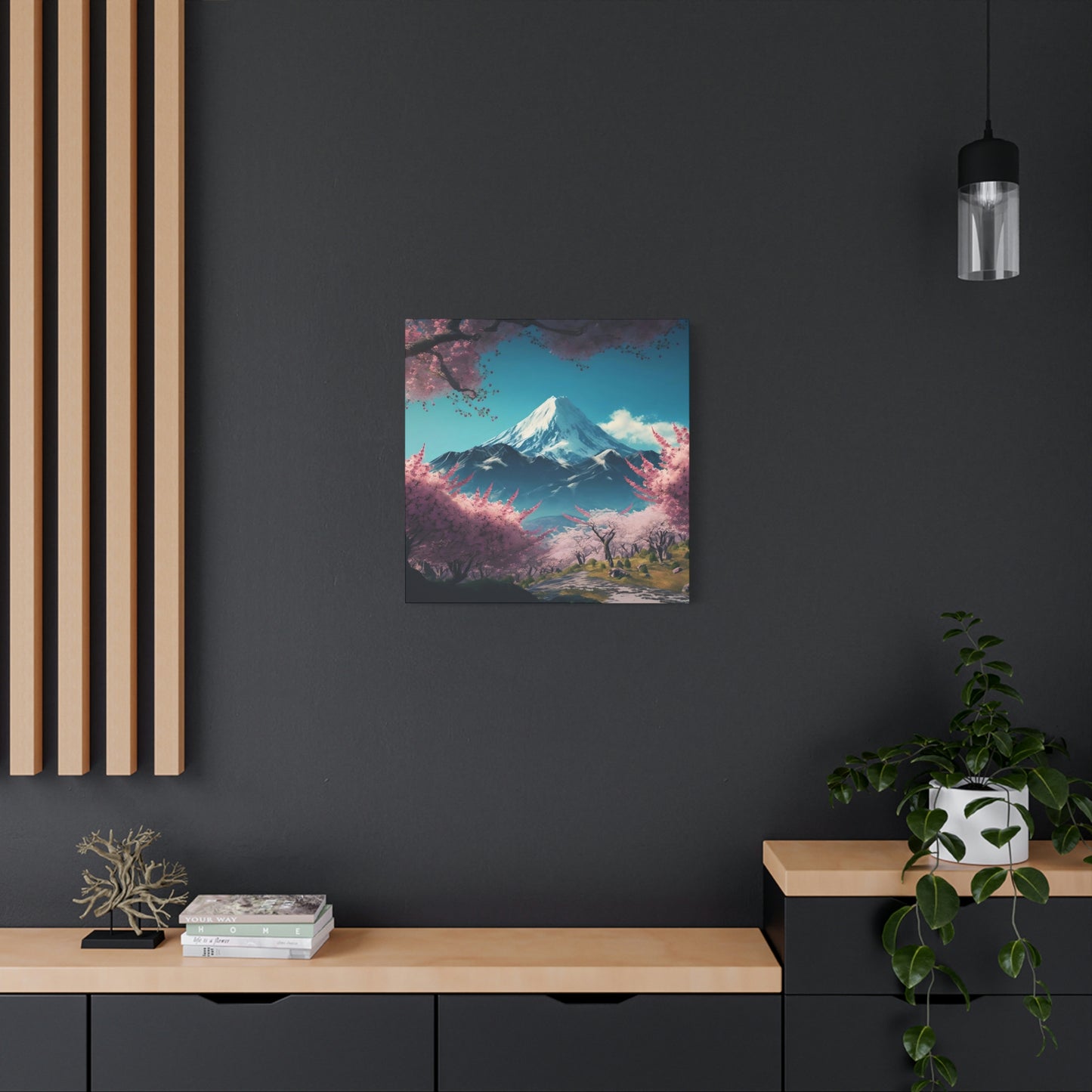 Cherry Peak - Matte Canvas