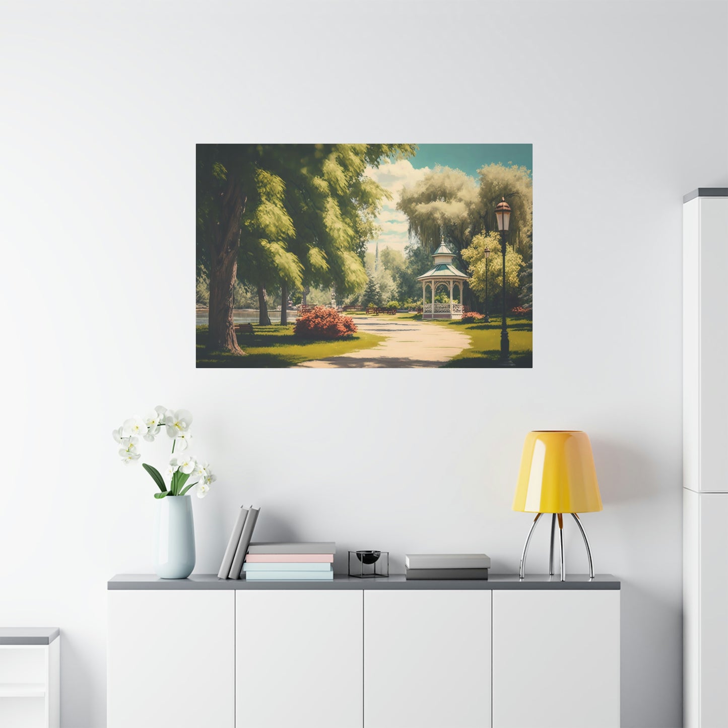 Summer Park - Matte Canvas, Stretched, 1.25"