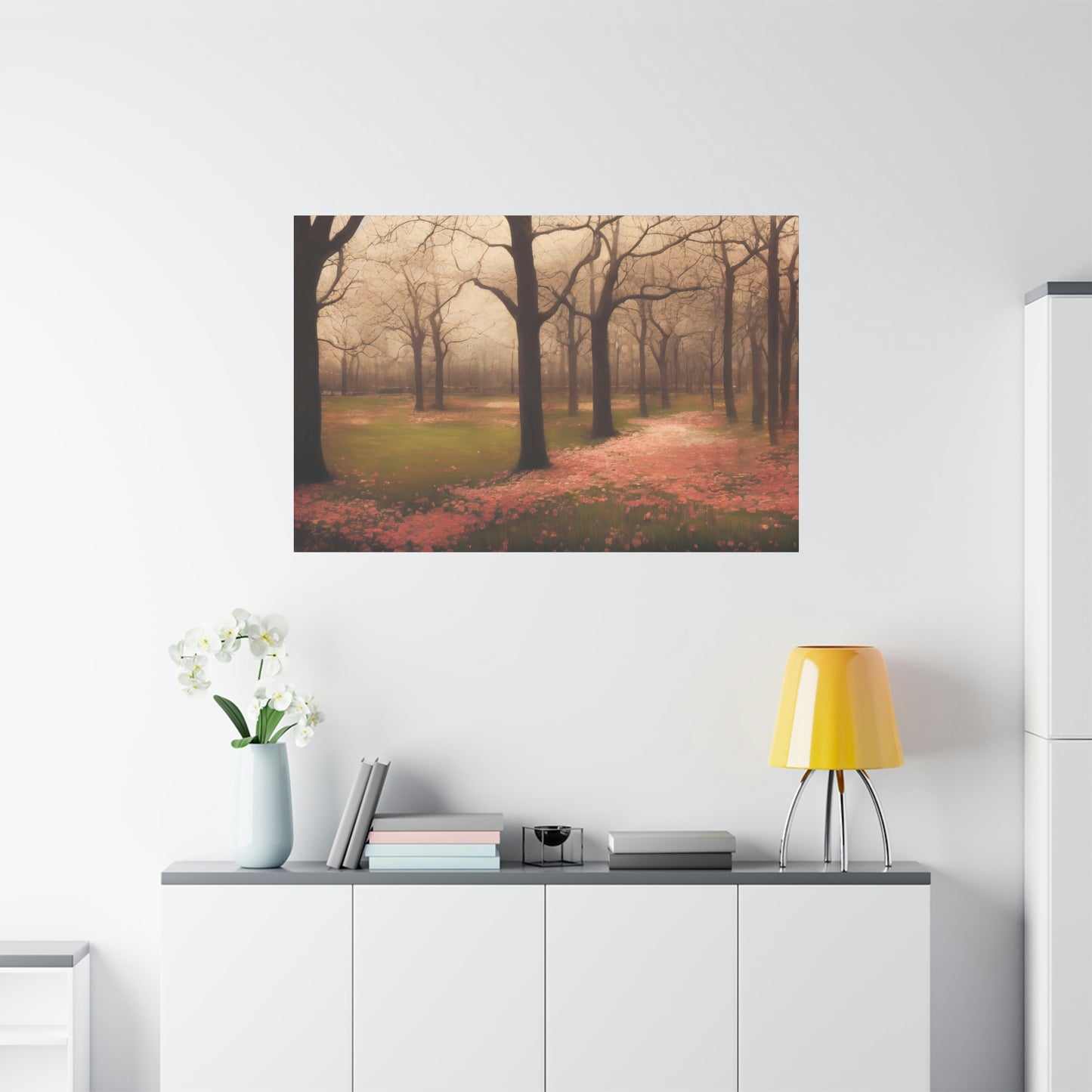 Foggy Park - Matte Canvas, Stretched, 1.25"