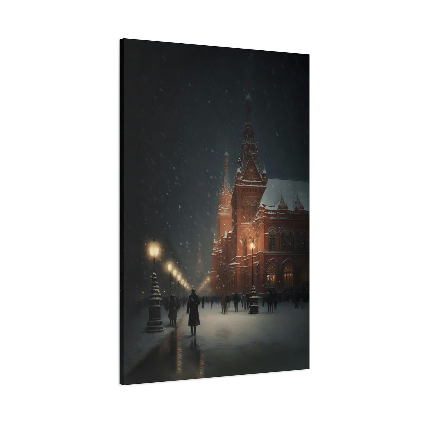 Winter Stroll - Matte Canvas, Stretched, 1.25"