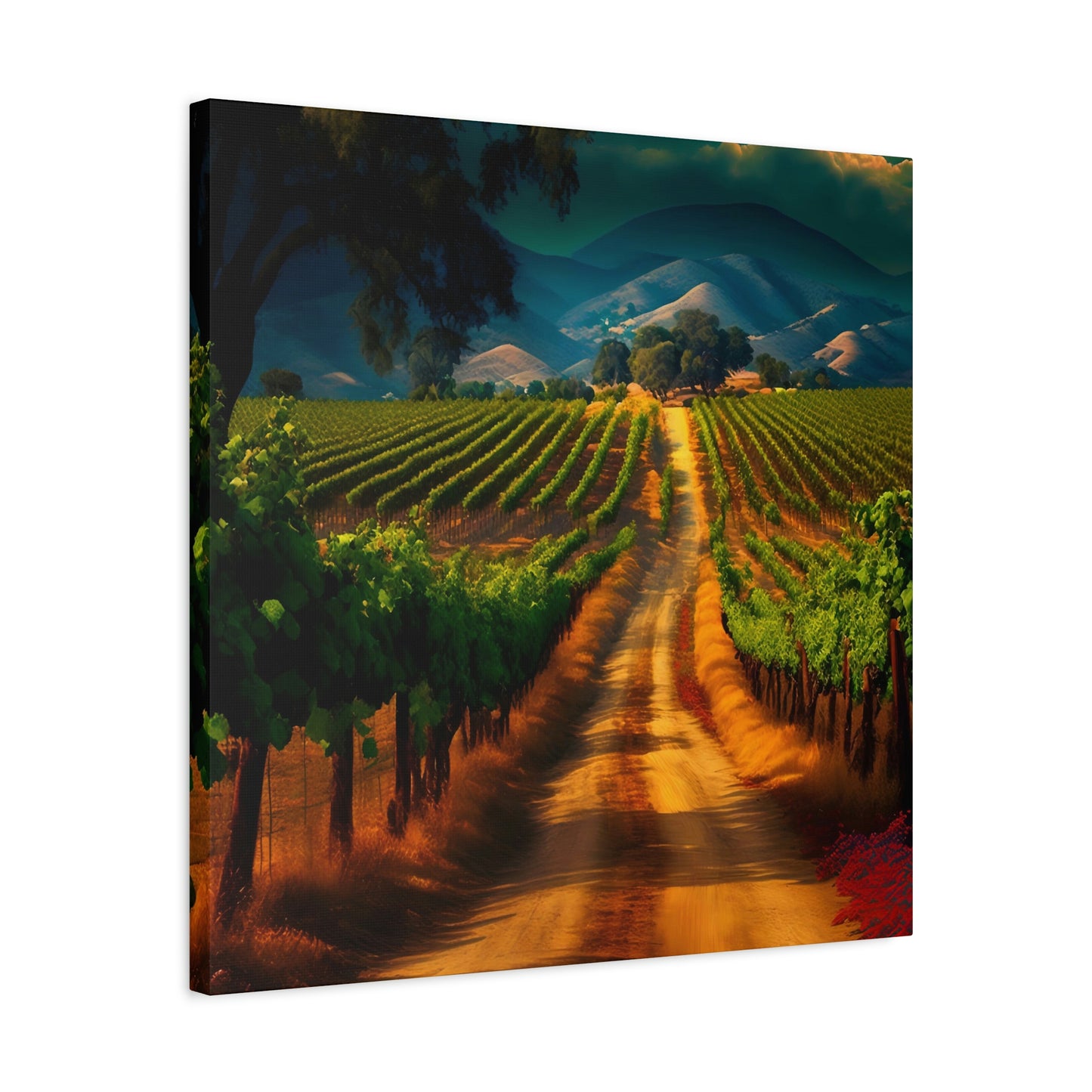 Vibrant Vineyards - Matte Canvas, Stretched, 1.25"