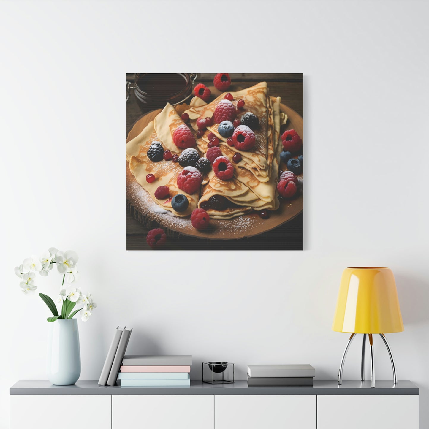 Village House Crepes - Matte Canvas, Stretched, 1.25"