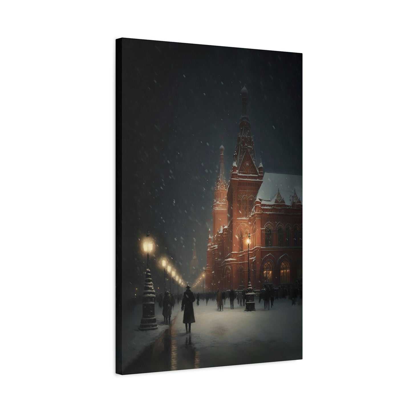 Winter Stroll - Matte Canvas, Stretched, 1.25"