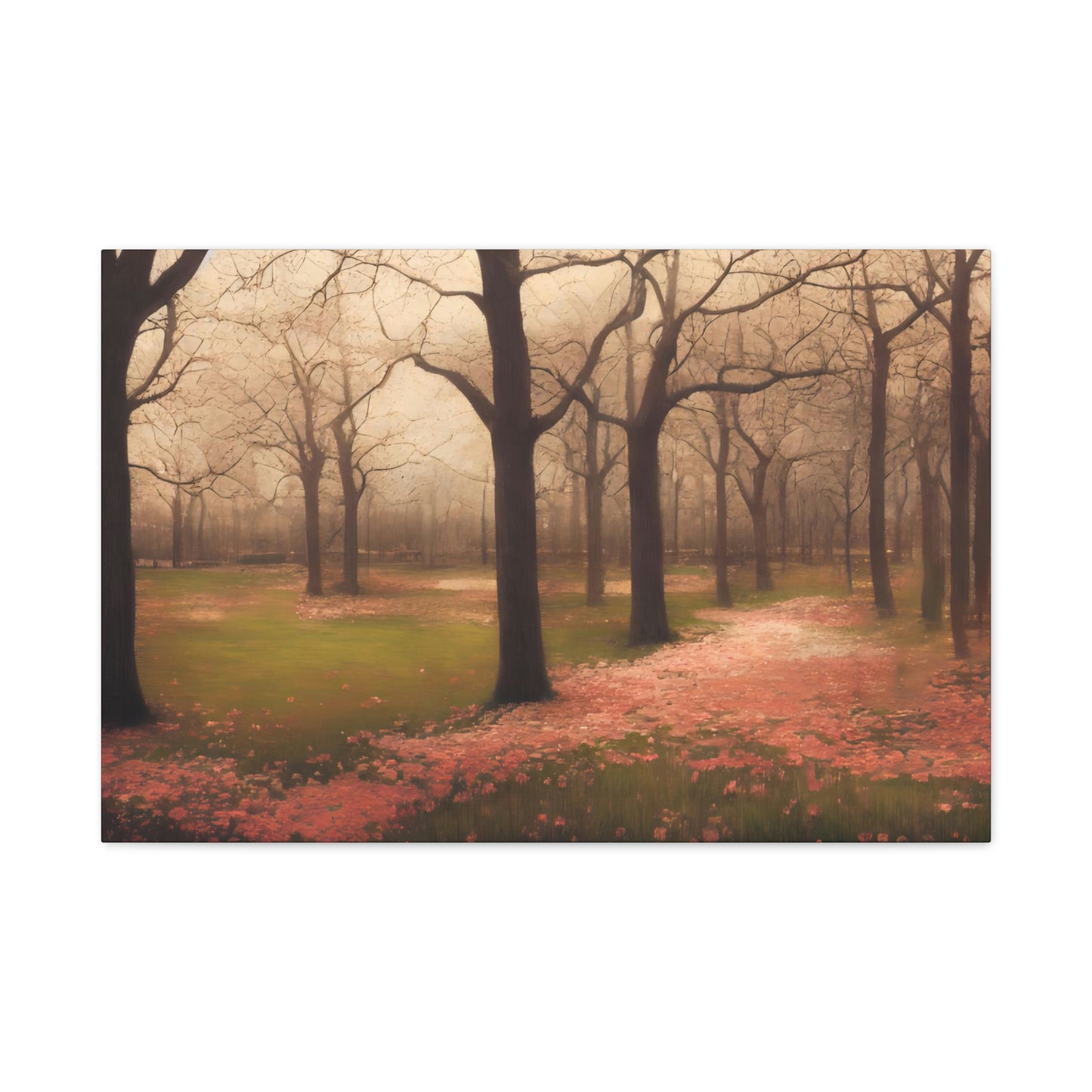 Foggy Park - Matte Canvas, Stretched, 1.25"