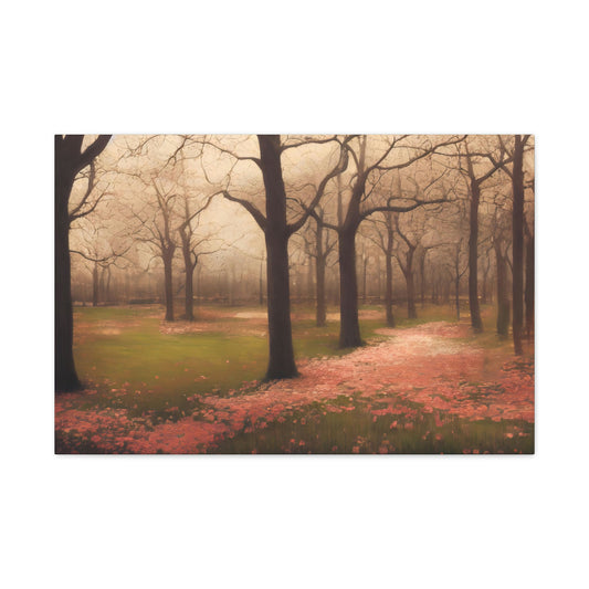 Foggy Park - Matte Canvas, Stretched, 1.25"