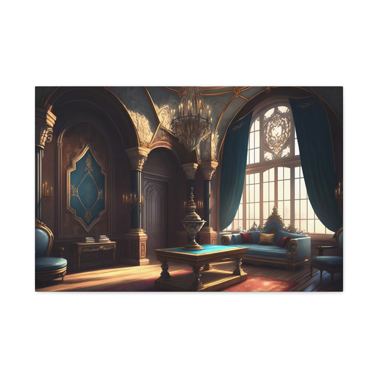 King's Office - Matte Canvas, Stretched, 1.25"