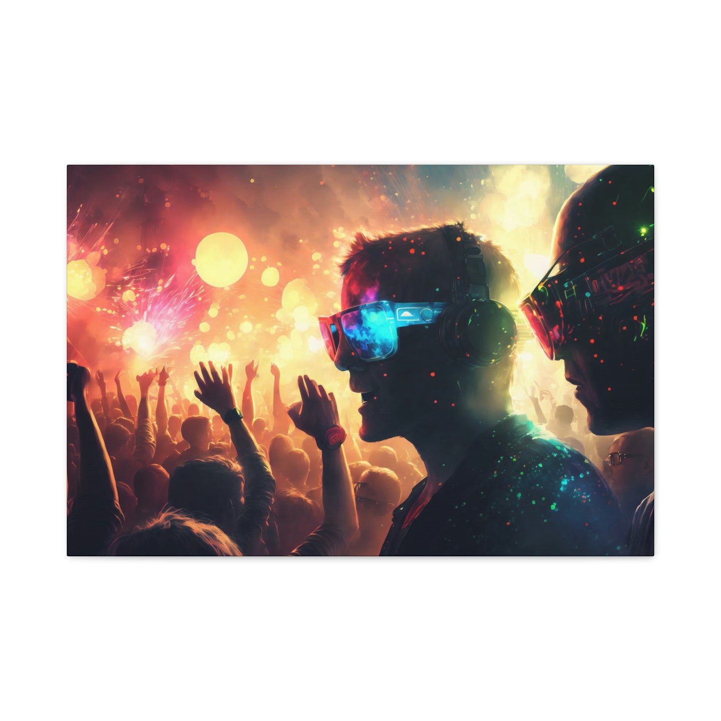 Party of Colors, Dream 1 - Matte Canvas, Stretched, 1.25"