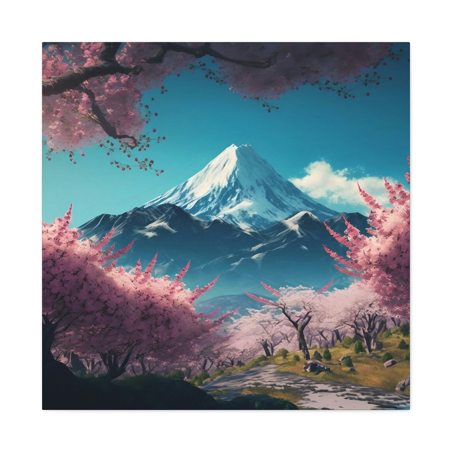 Cherry Peak - Matte Canvas