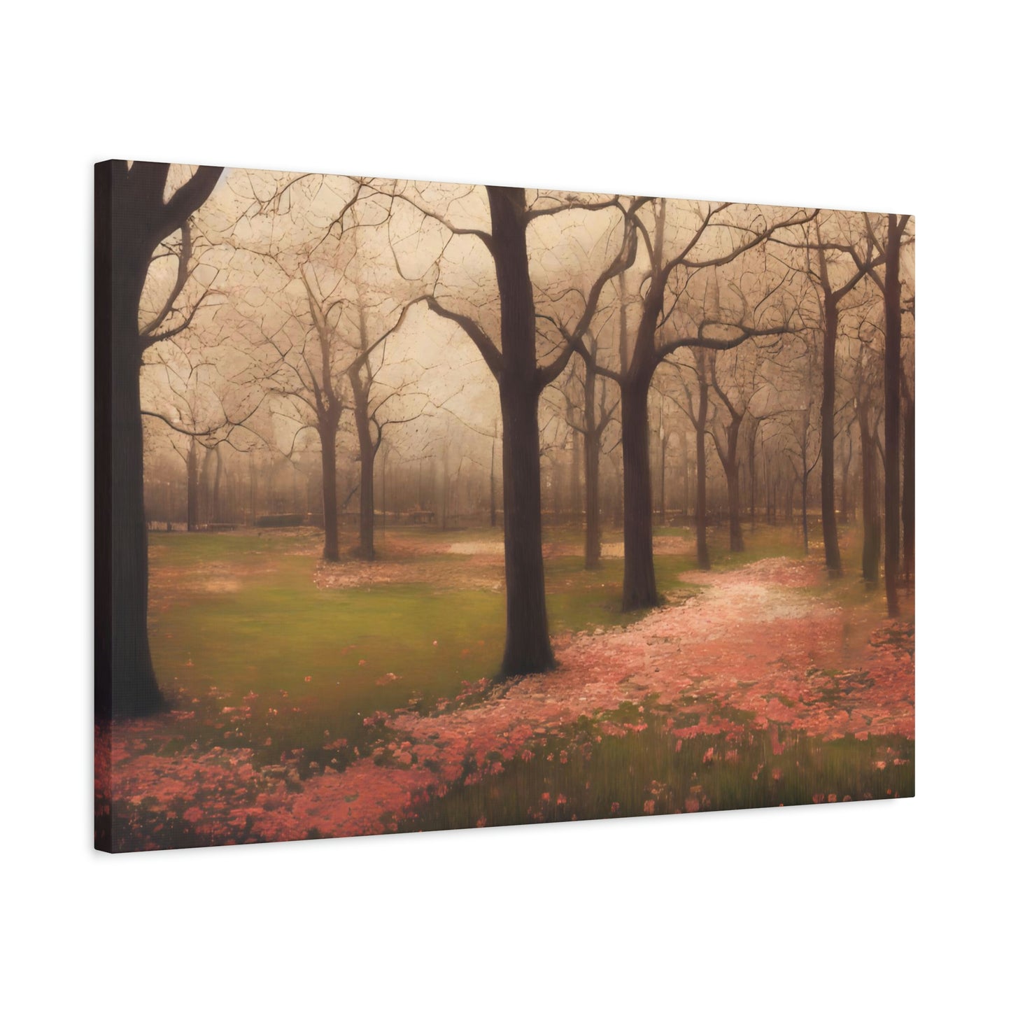 Foggy Park - Matte Canvas, Stretched, 1.25"