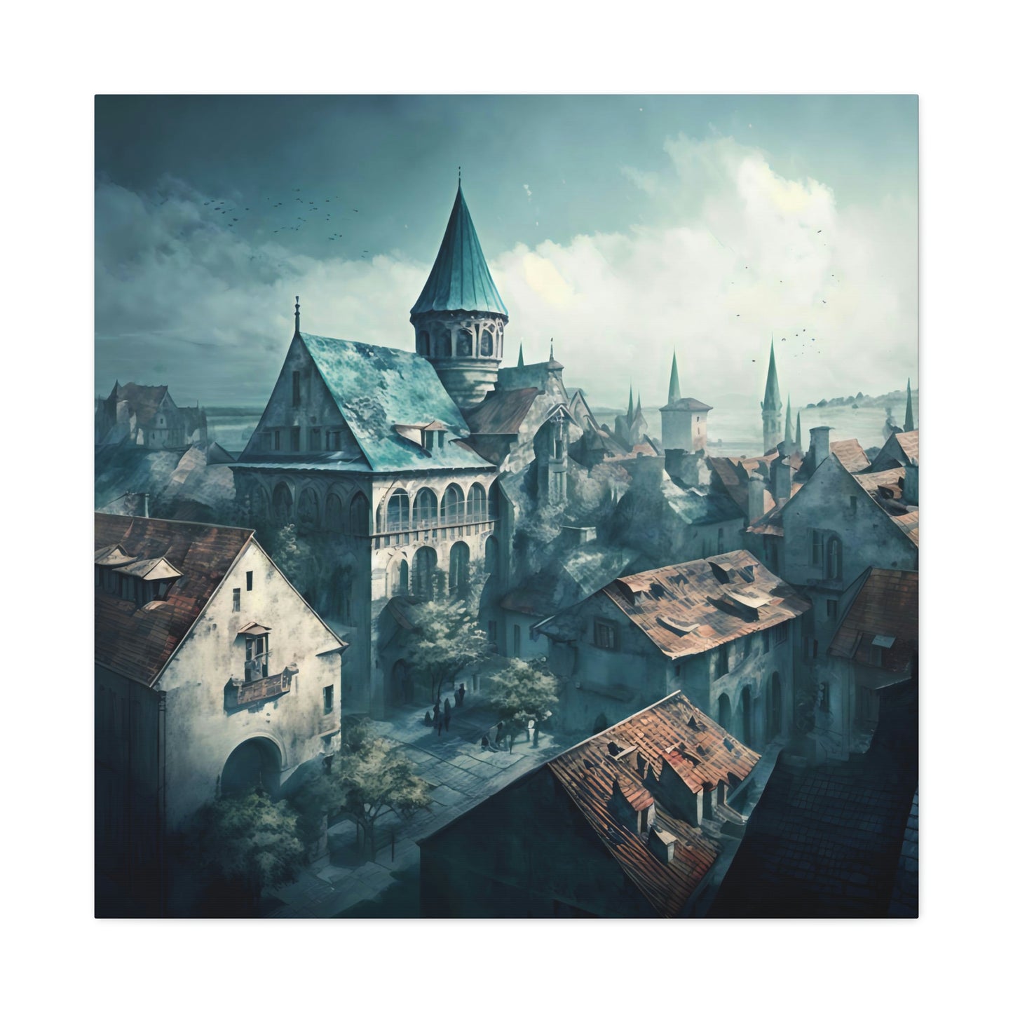 Old Town - Matte Canvas, Stretched, 1.25"