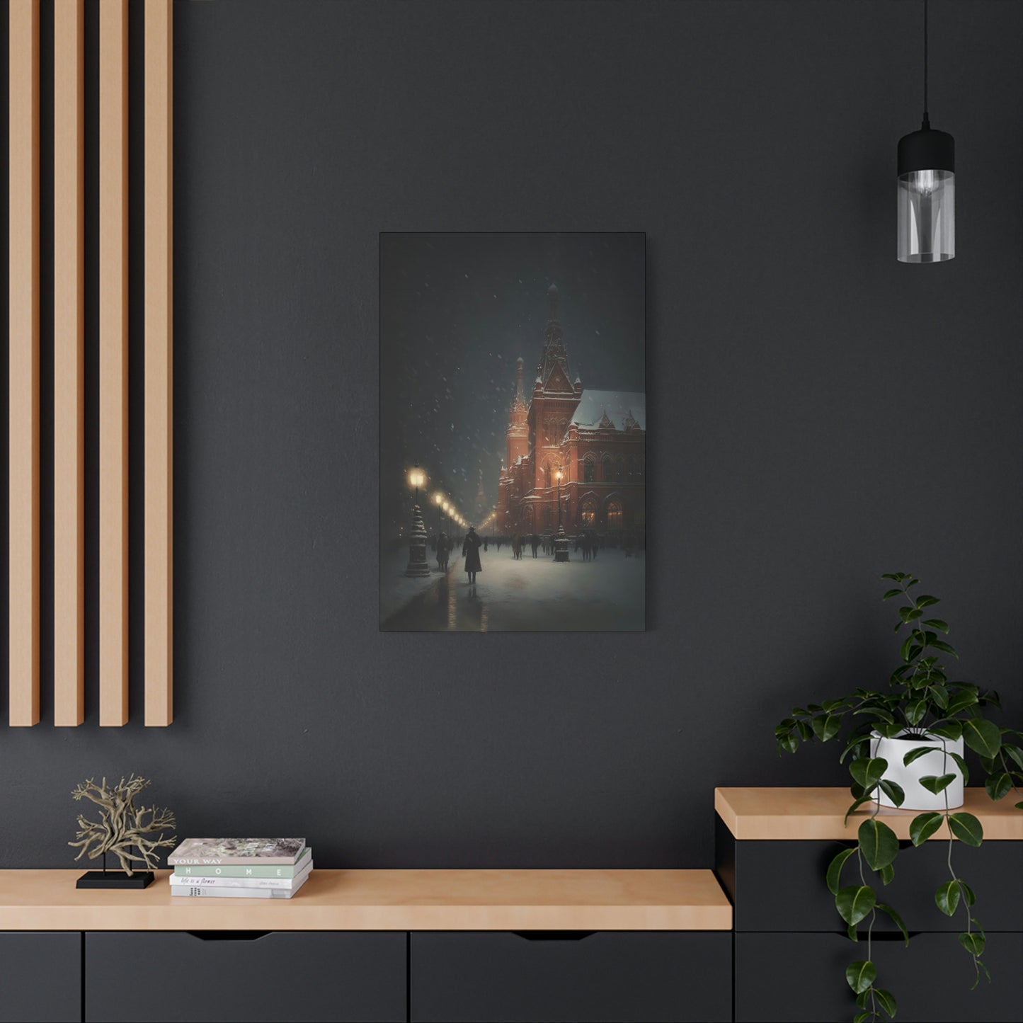 Winter Stroll - Matte Canvas, Stretched, 1.25"