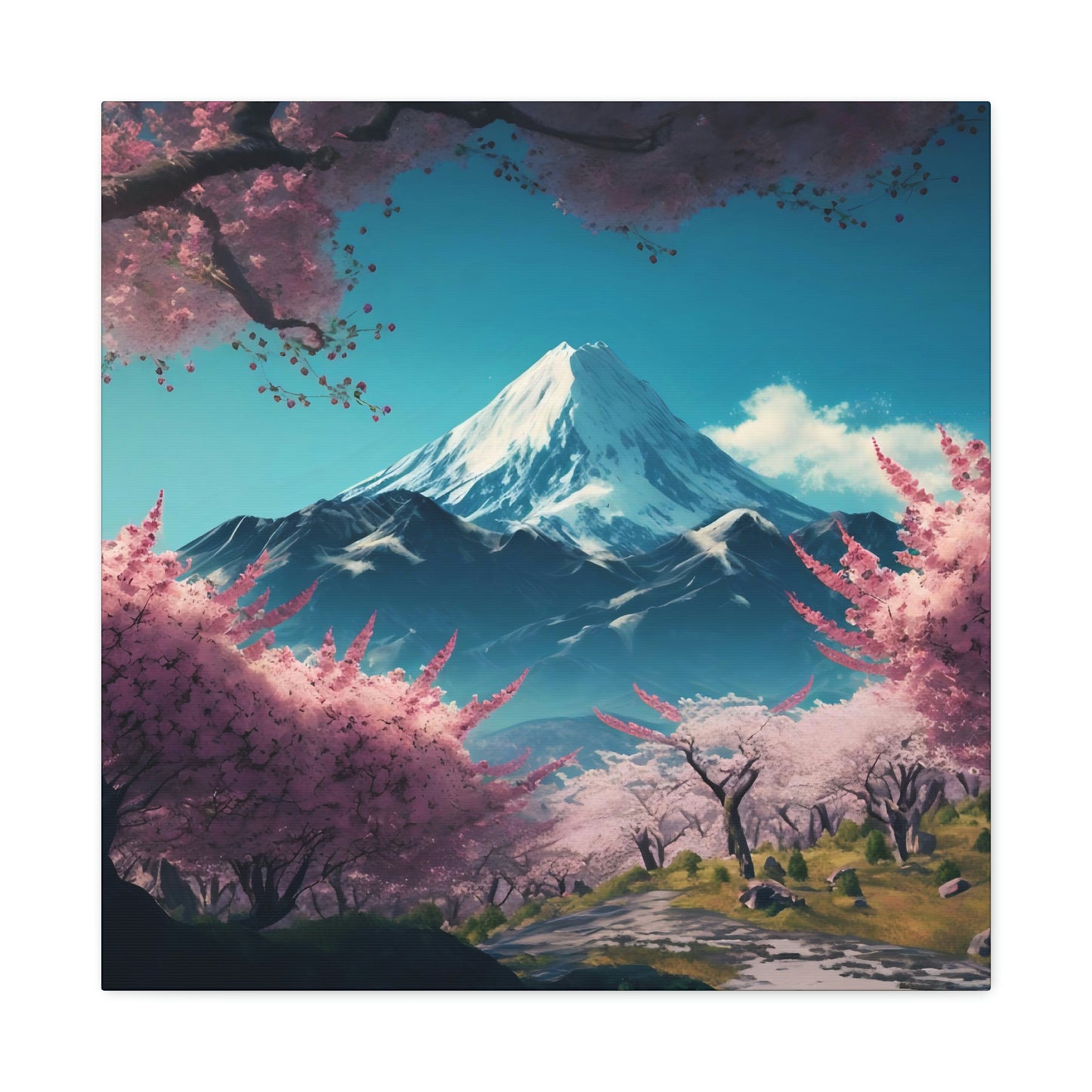 Cherry Peak - Matte Canvas