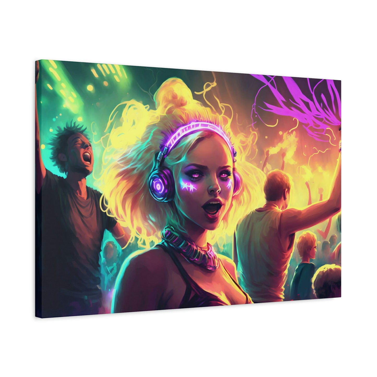 Party of Colors, Dream 2 - Matte Canvas, Stretched, 1.25"