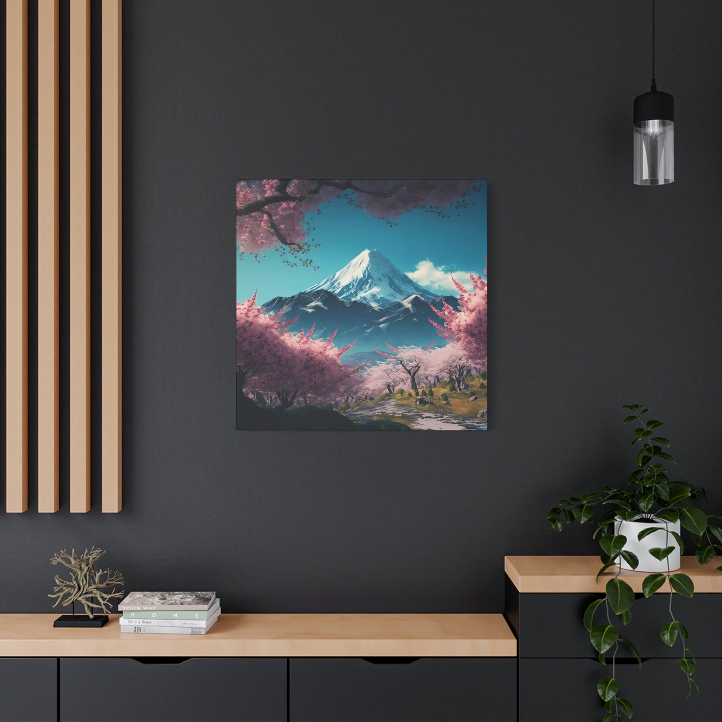 Cherry Peak - Matte Canvas