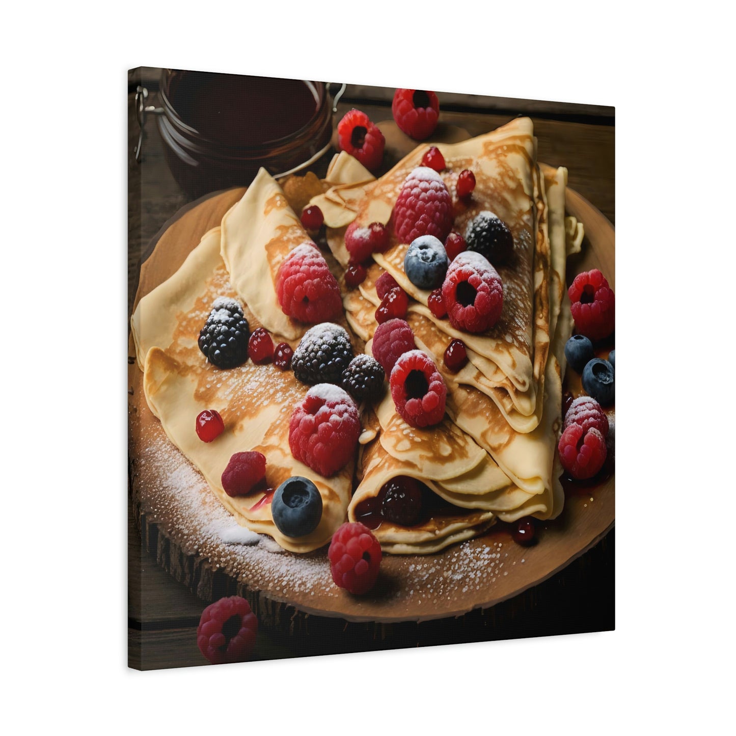 Village House Crepes - Matte Canvas, Stretched, 1.25"