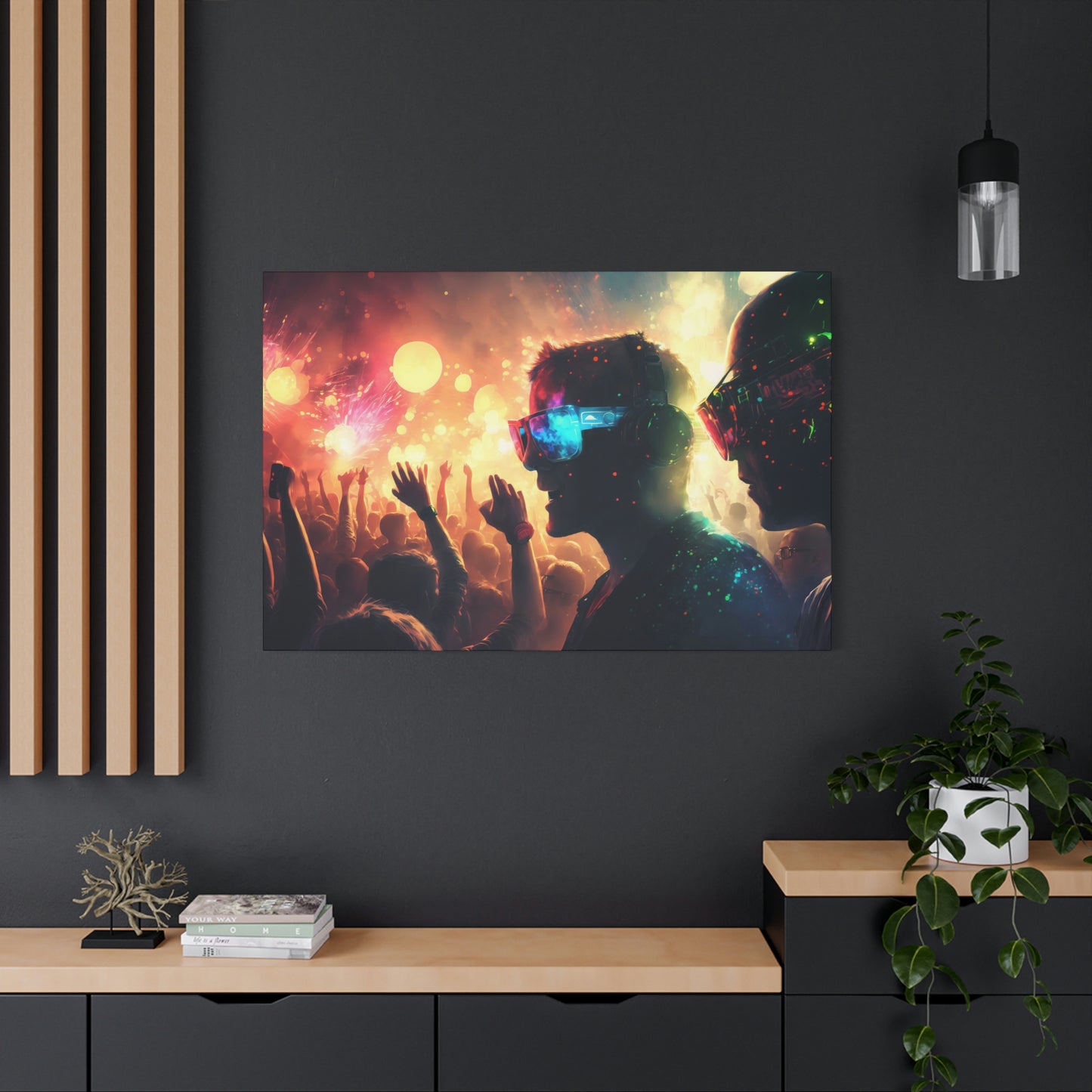 Party of Colors, Dream 1 - Matte Canvas, Stretched, 1.25"