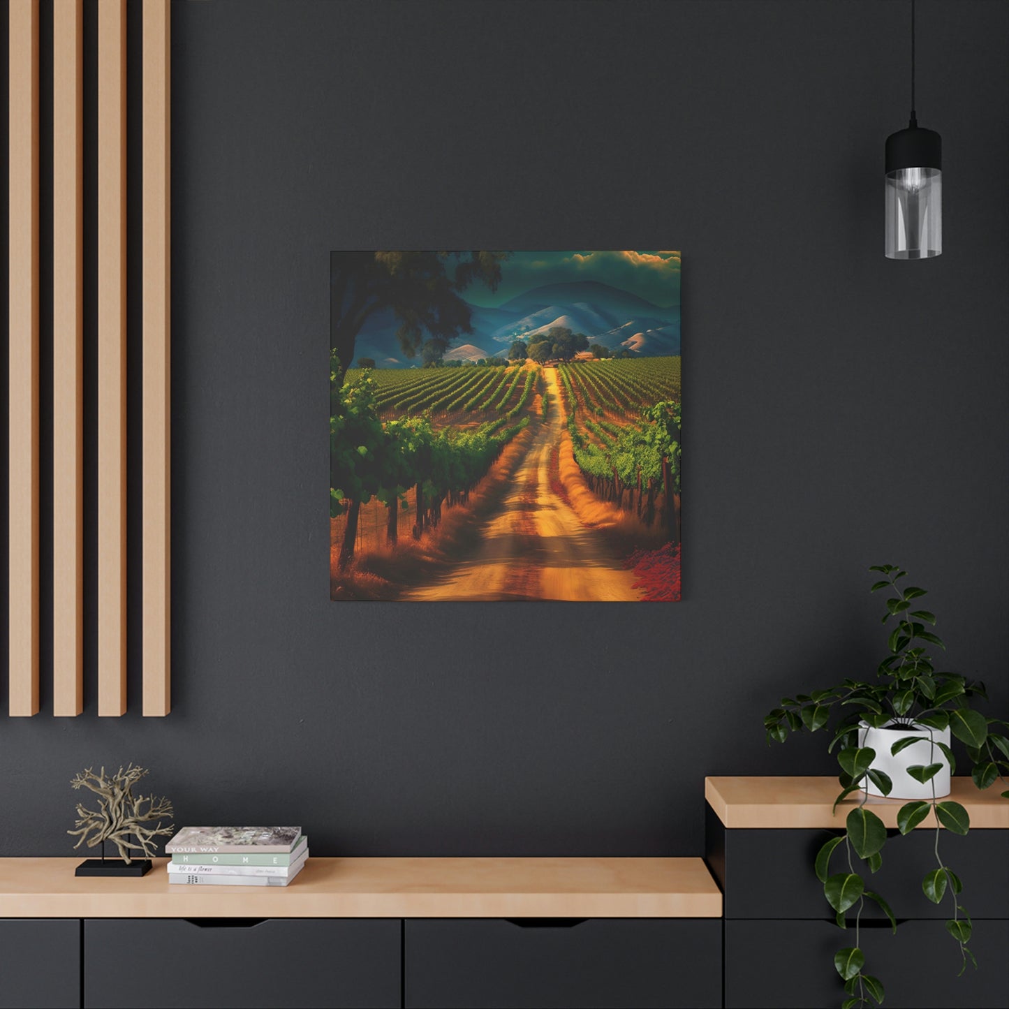Vibrant Vineyards - Matte Canvas, Stretched, 1.25"