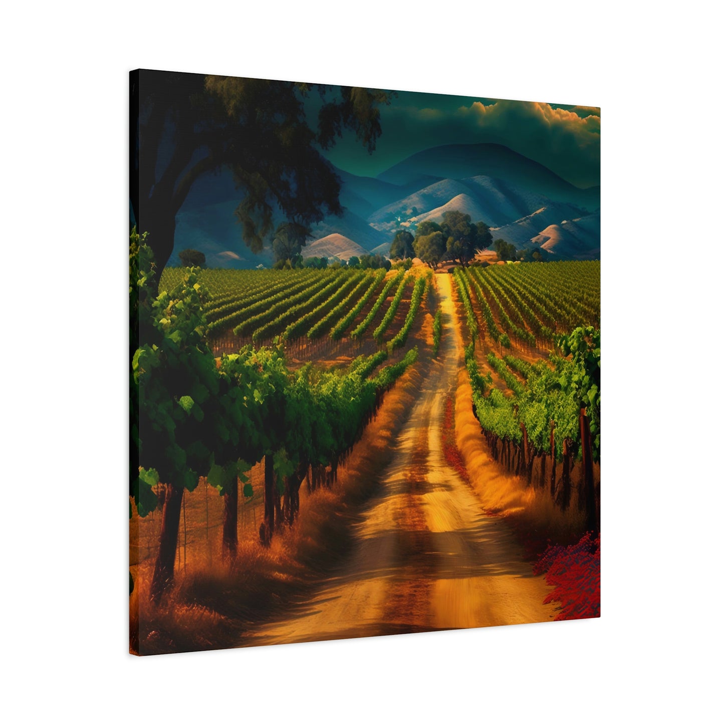 Vibrant Vineyards - Matte Canvas, Stretched, 1.25"