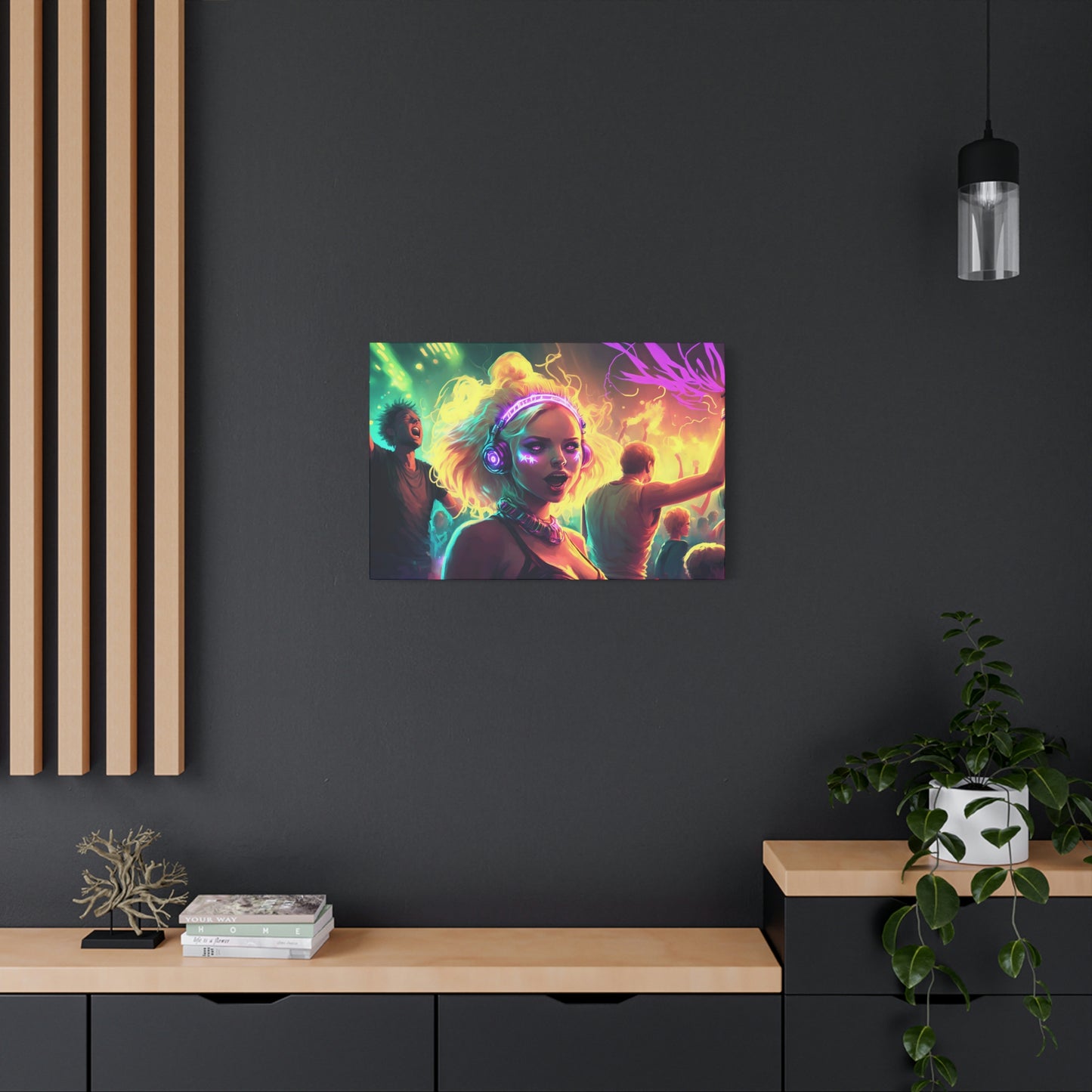 Party of Colors, Dream 2 - Matte Canvas, Stretched, 1.25"