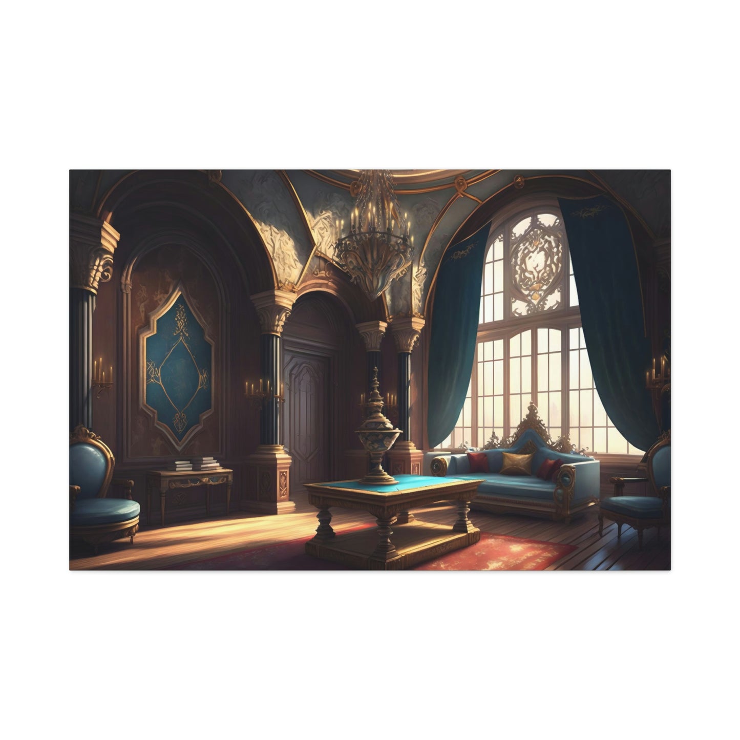 King's Office - Matte Canvas, Stretched, 1.25"