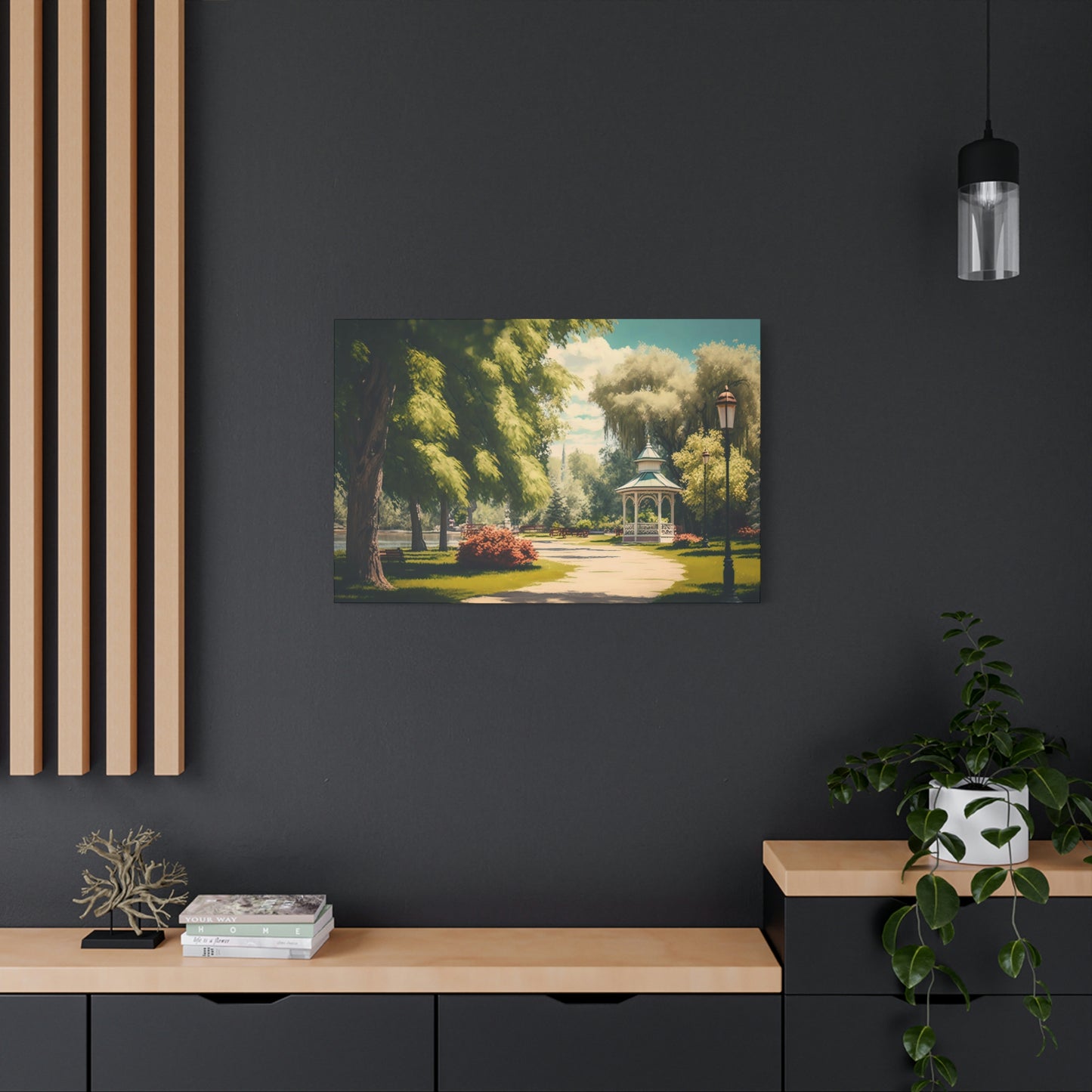 Summer Park - Matte Canvas, Stretched, 1.25"