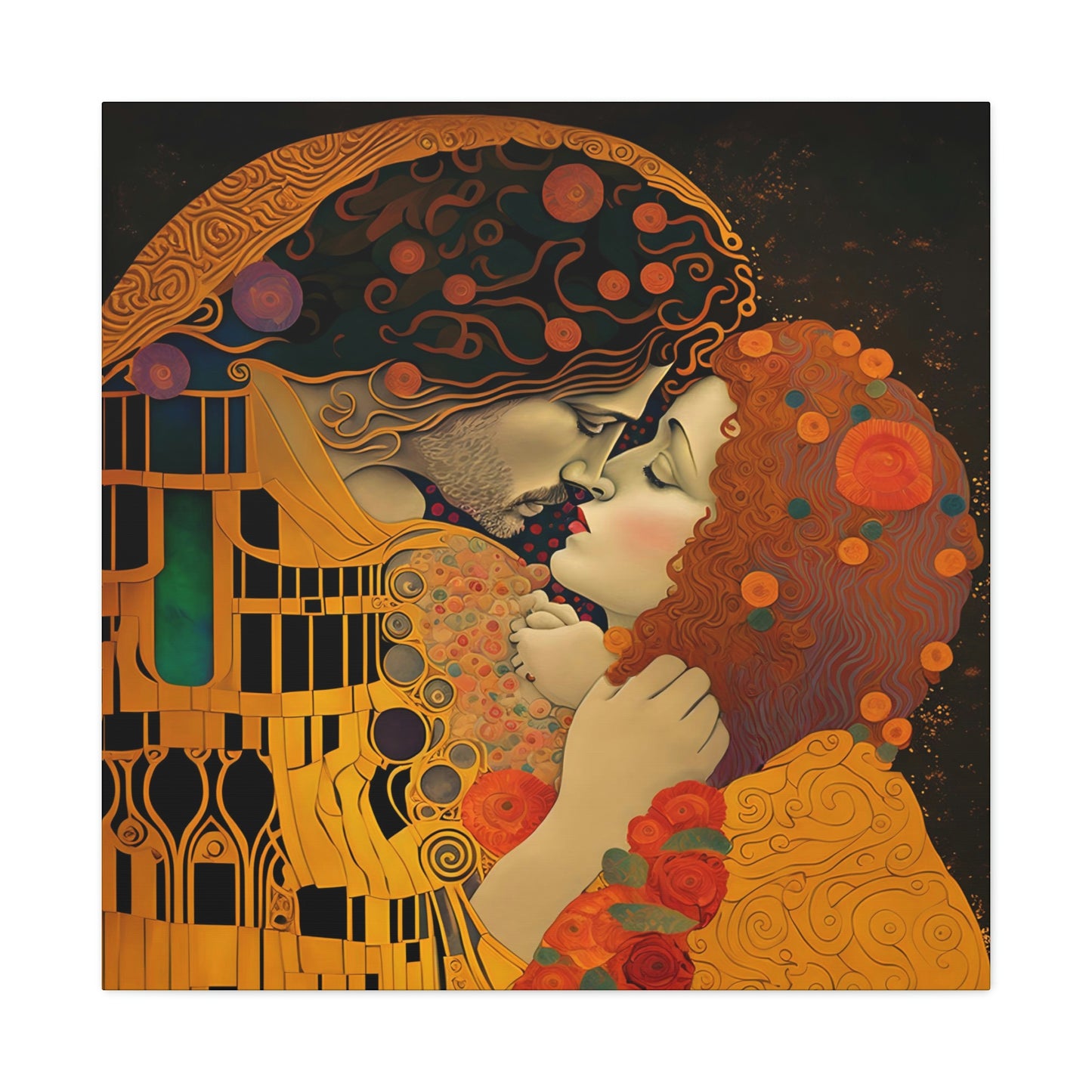 Prior to the Kiss - Matte Canvas, Stretched, 1.25"