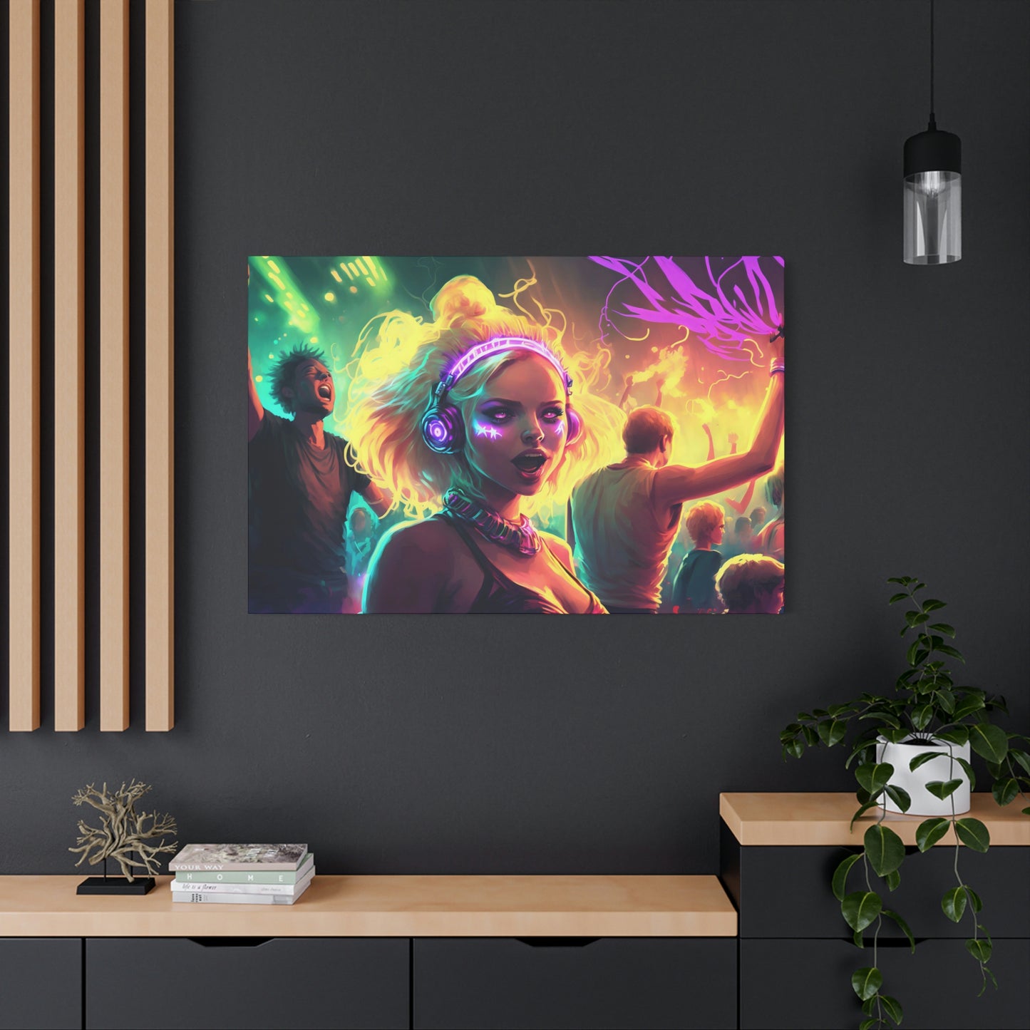 Party of Colors, Dream 2 - Matte Canvas, Stretched, 1.25"