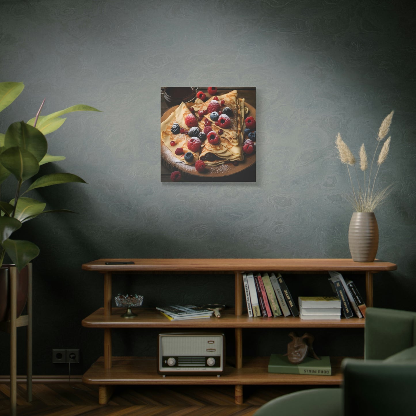 Village House Crepes - Matte Canvas, Stretched, 1.25"