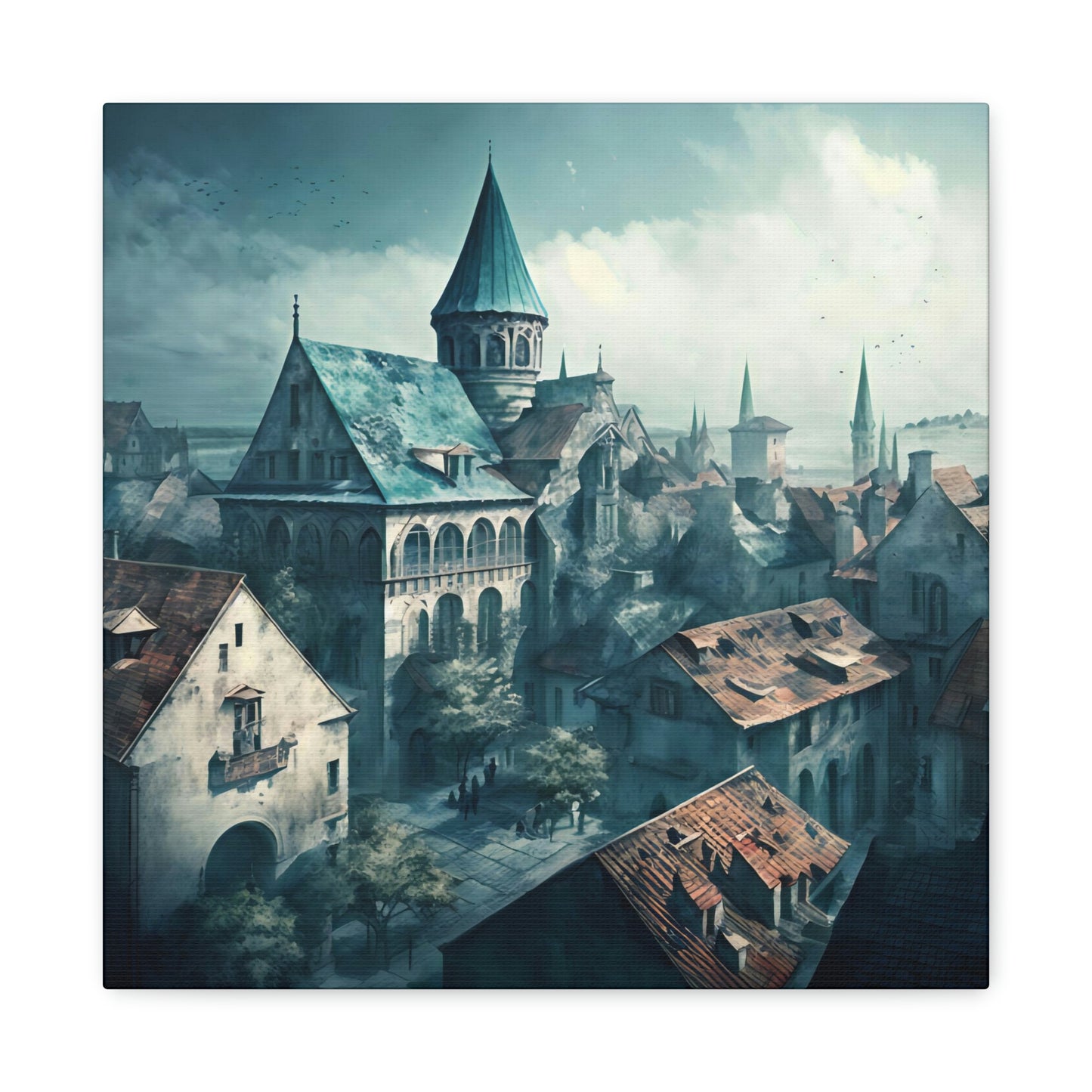 Old Town - Matte Canvas, Stretched, 1.25"