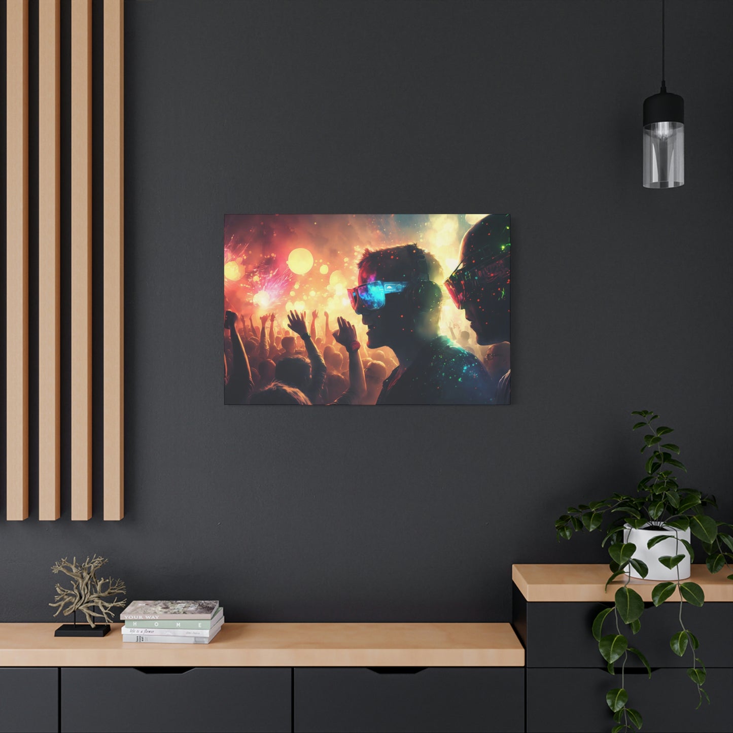 Party of Colors, Dream 1 - Matte Canvas, Stretched, 1.25"