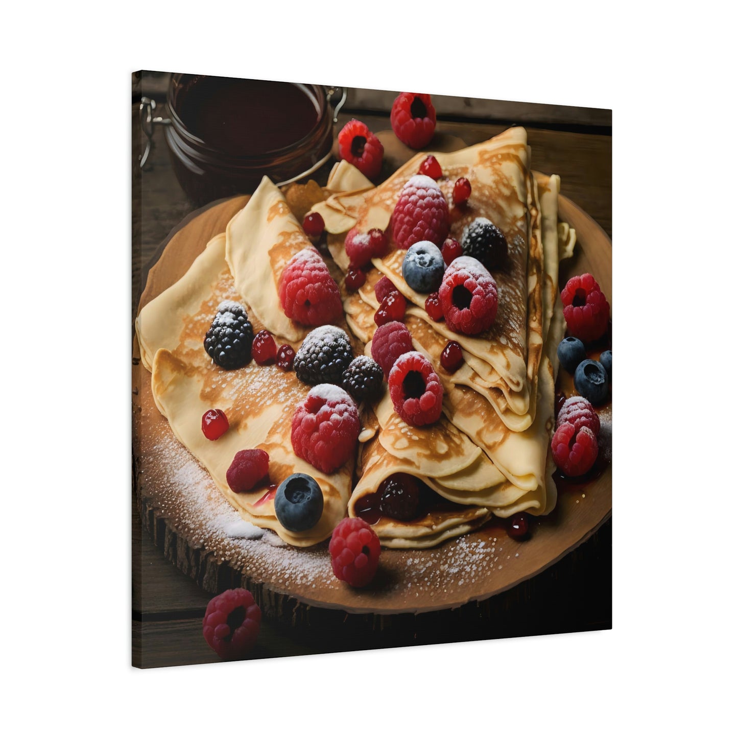 Village House Crepes - Matte Canvas, Stretched, 1.25"