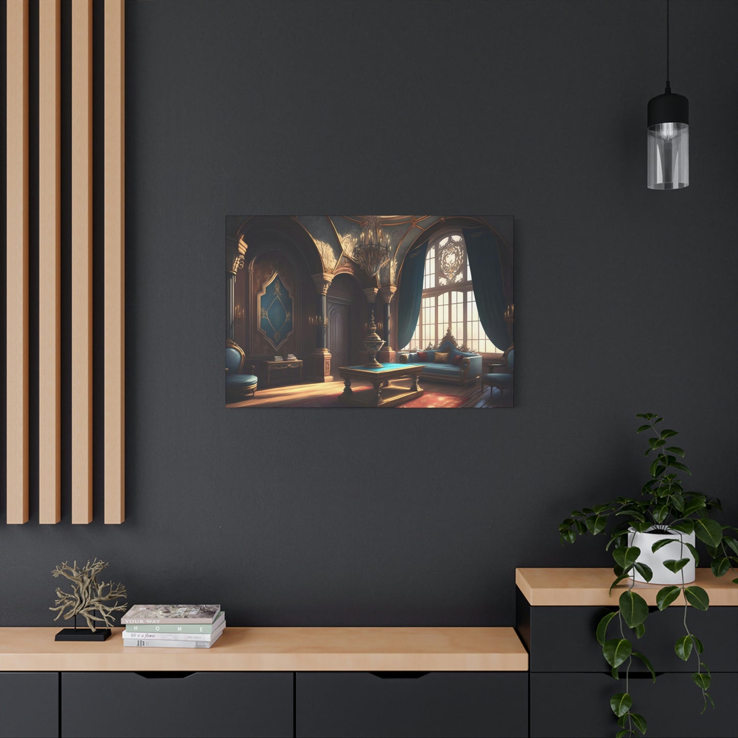 King's Office - Matte Canvas, Stretched, 1.25"