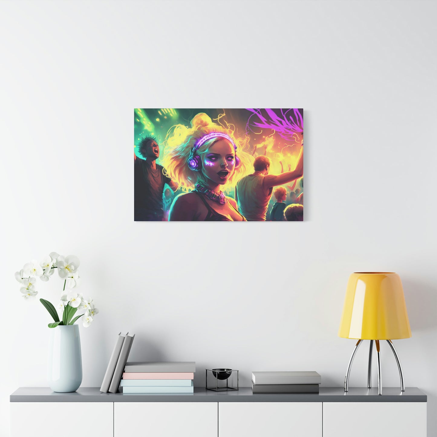 Party of Colors, Dream 2 - Matte Canvas, Stretched, 1.25"