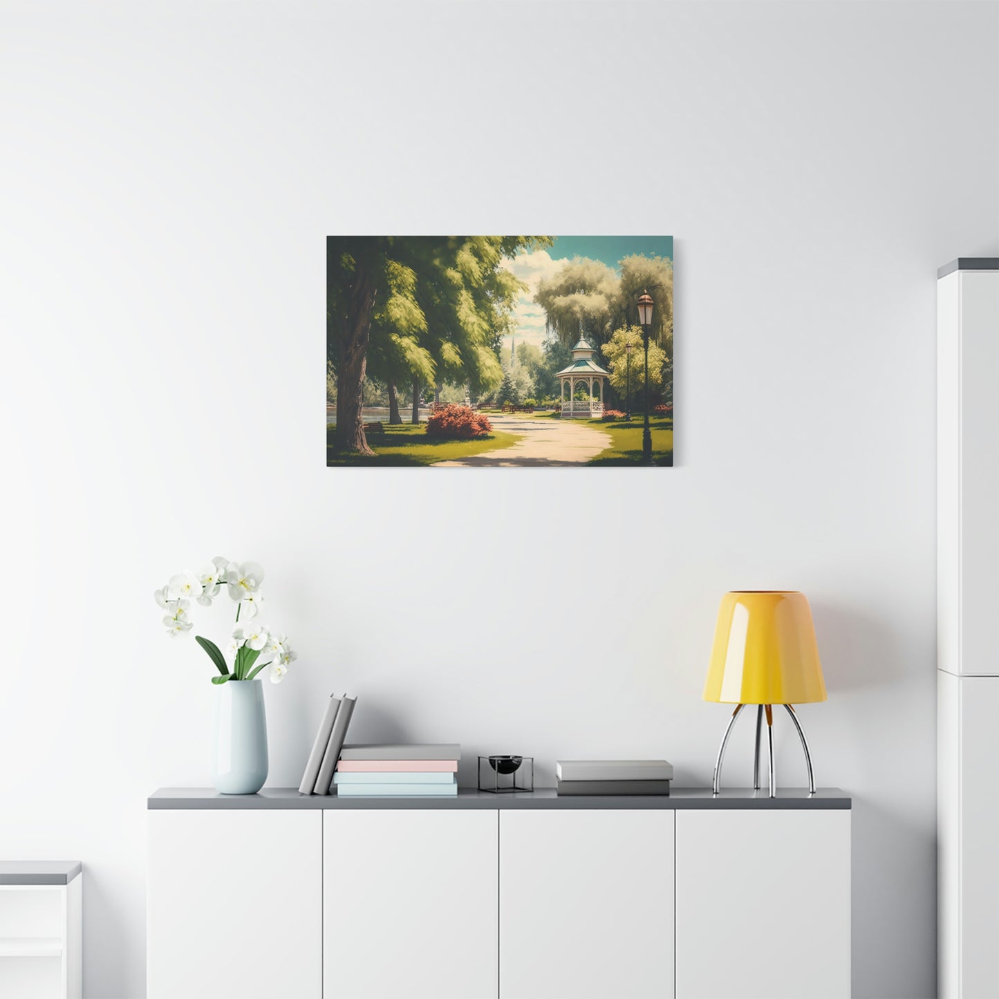 Summer Park - Matte Canvas, Stretched, 1.25"