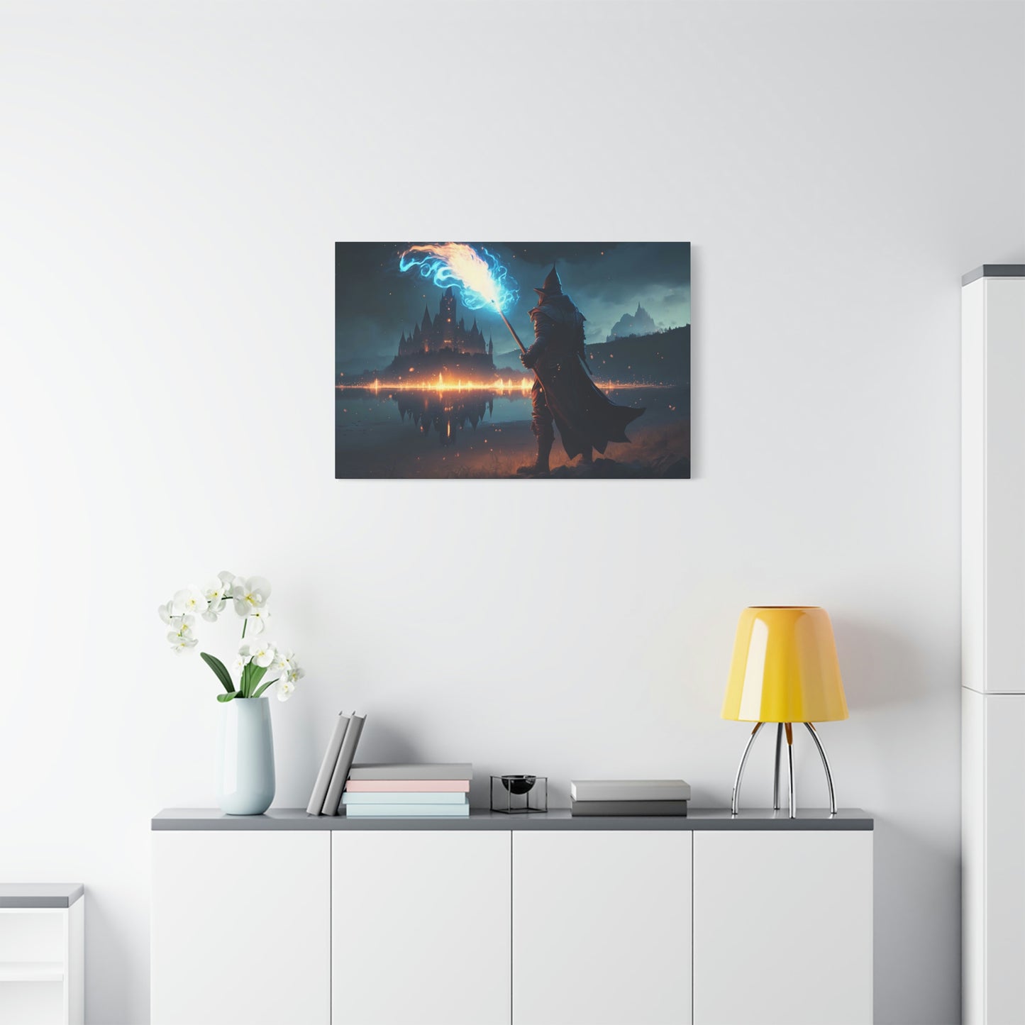 Blazing Night - Matte Canvas, Stretched, 1.25"