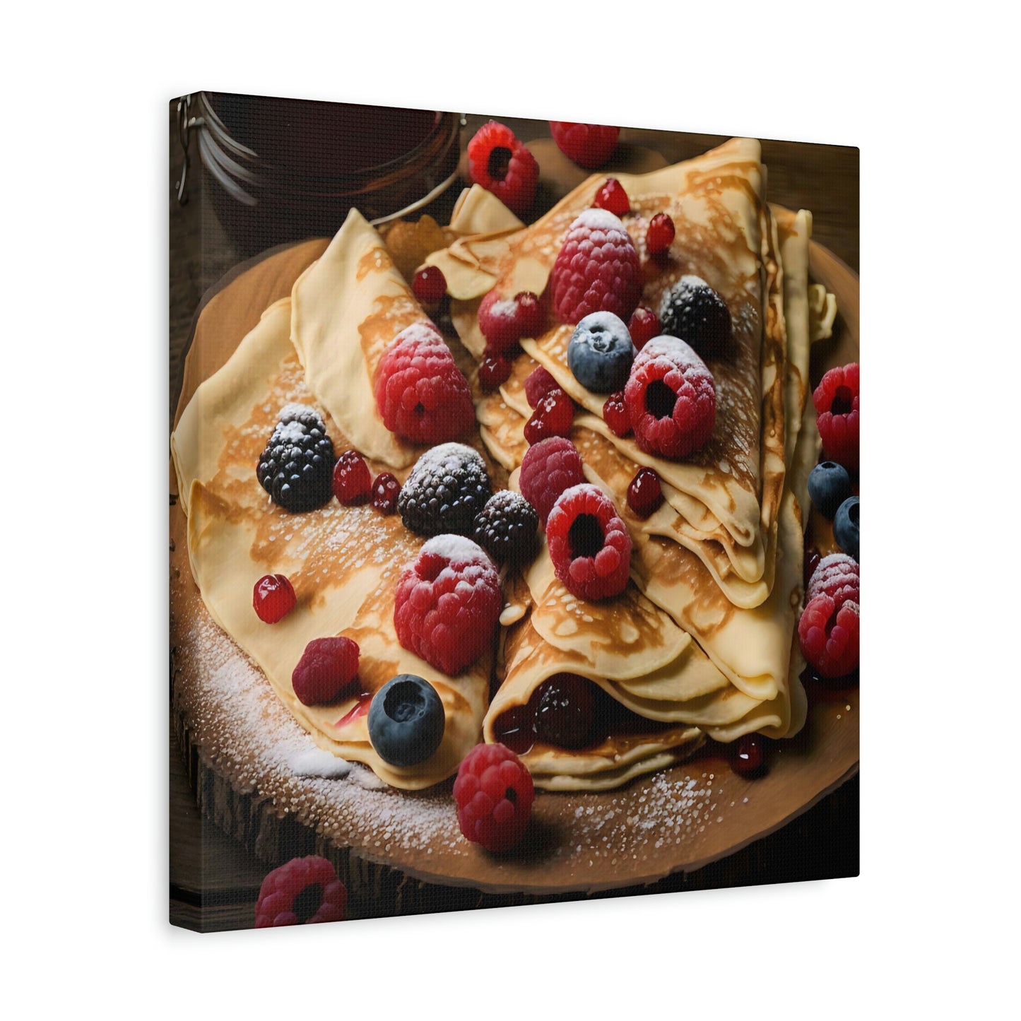 Village House Crepes - Matte Canvas, Stretched, 1.25"