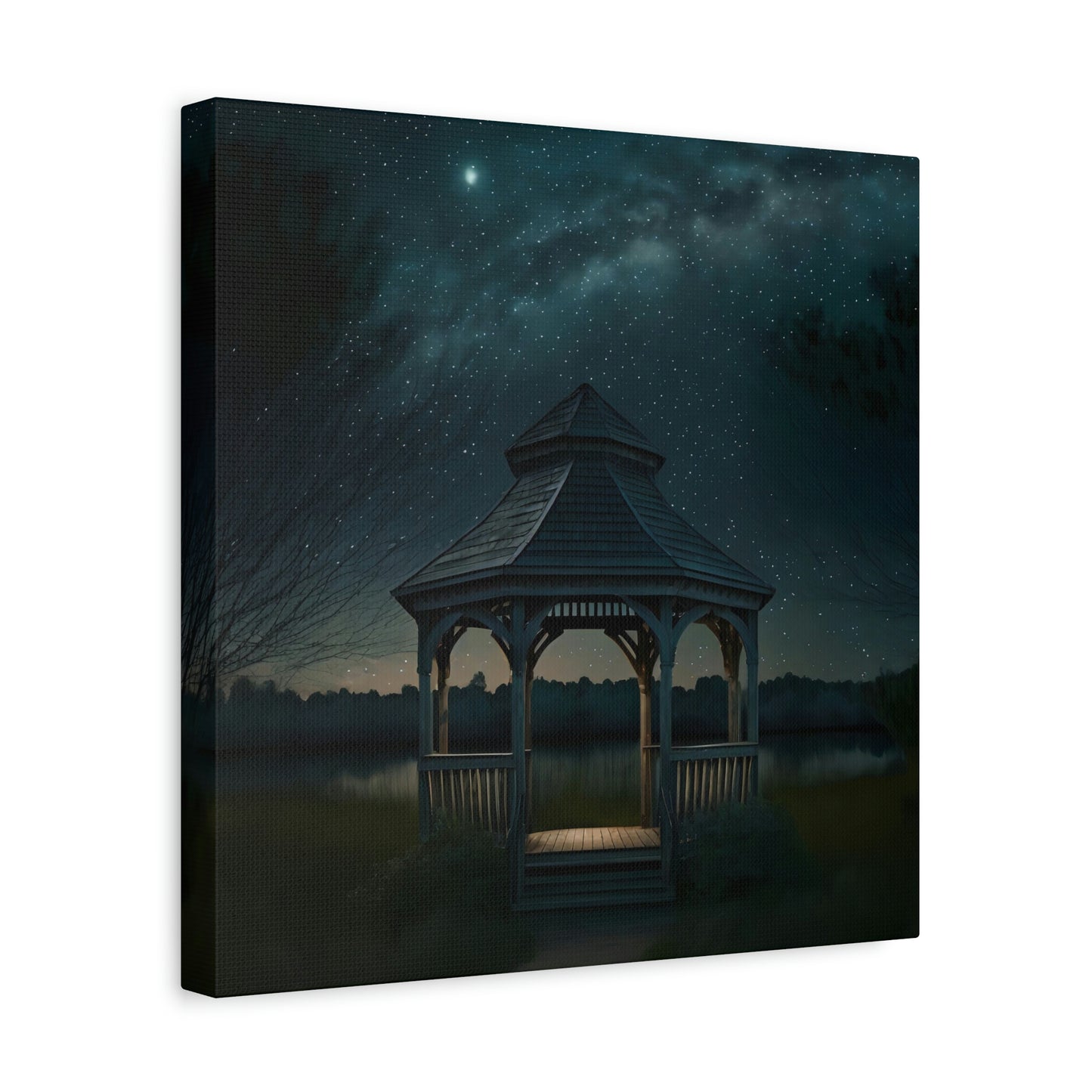 Gazebo Melancholy - Matte Canvas, Stretched, 1.25"