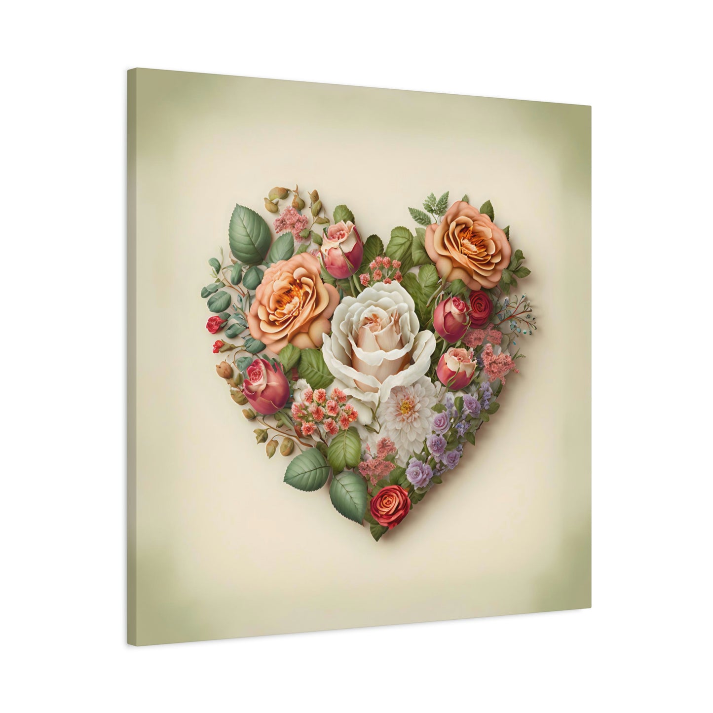 Heartfelt Bouquet - Matte Canvas, Stretched, 1.25"
