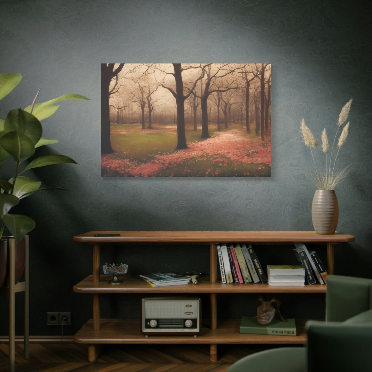 Foggy Park - Matte Canvas, Stretched, 1.25"