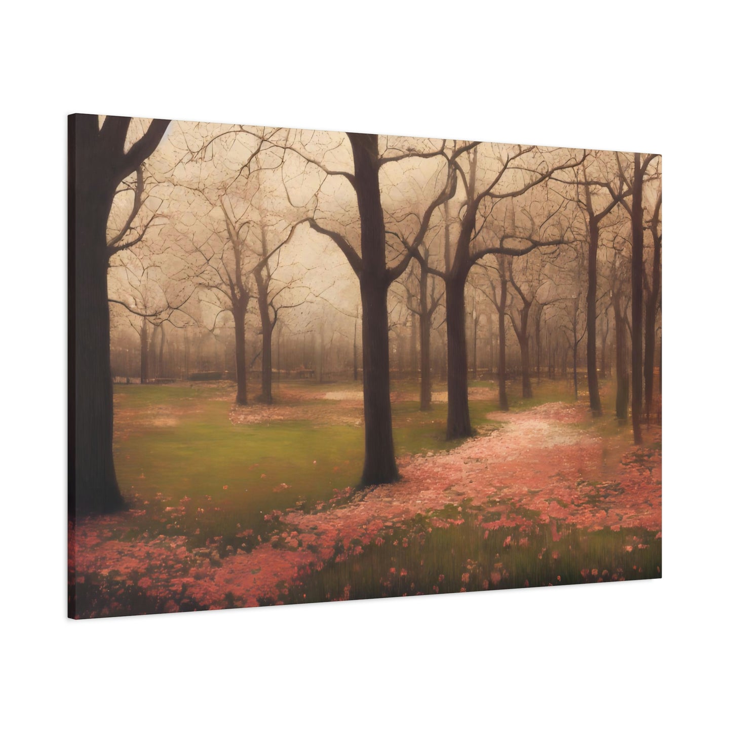 Foggy Park - Matte Canvas, Stretched, 1.25"