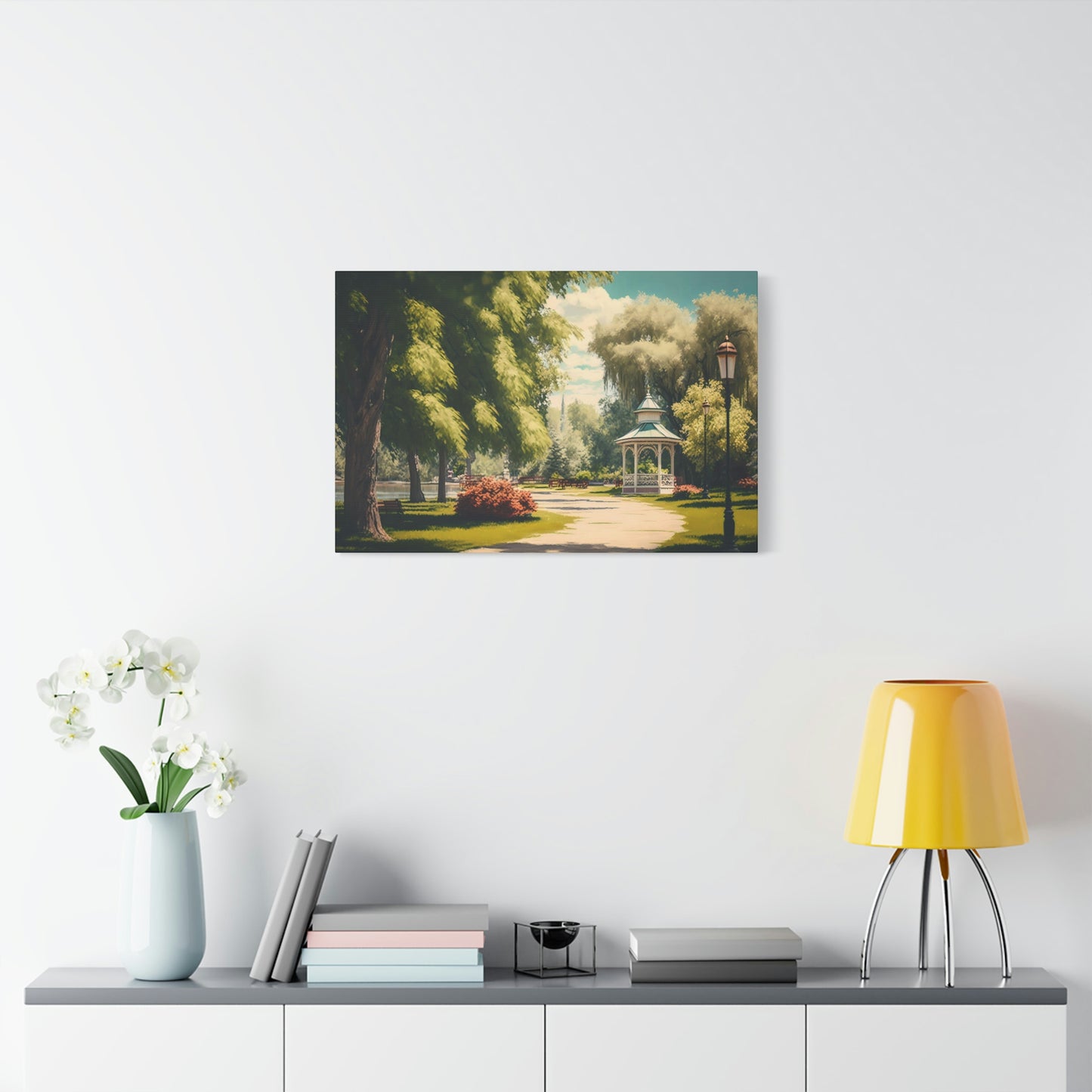 Summer Park - Matte Canvas, Stretched, 1.25"