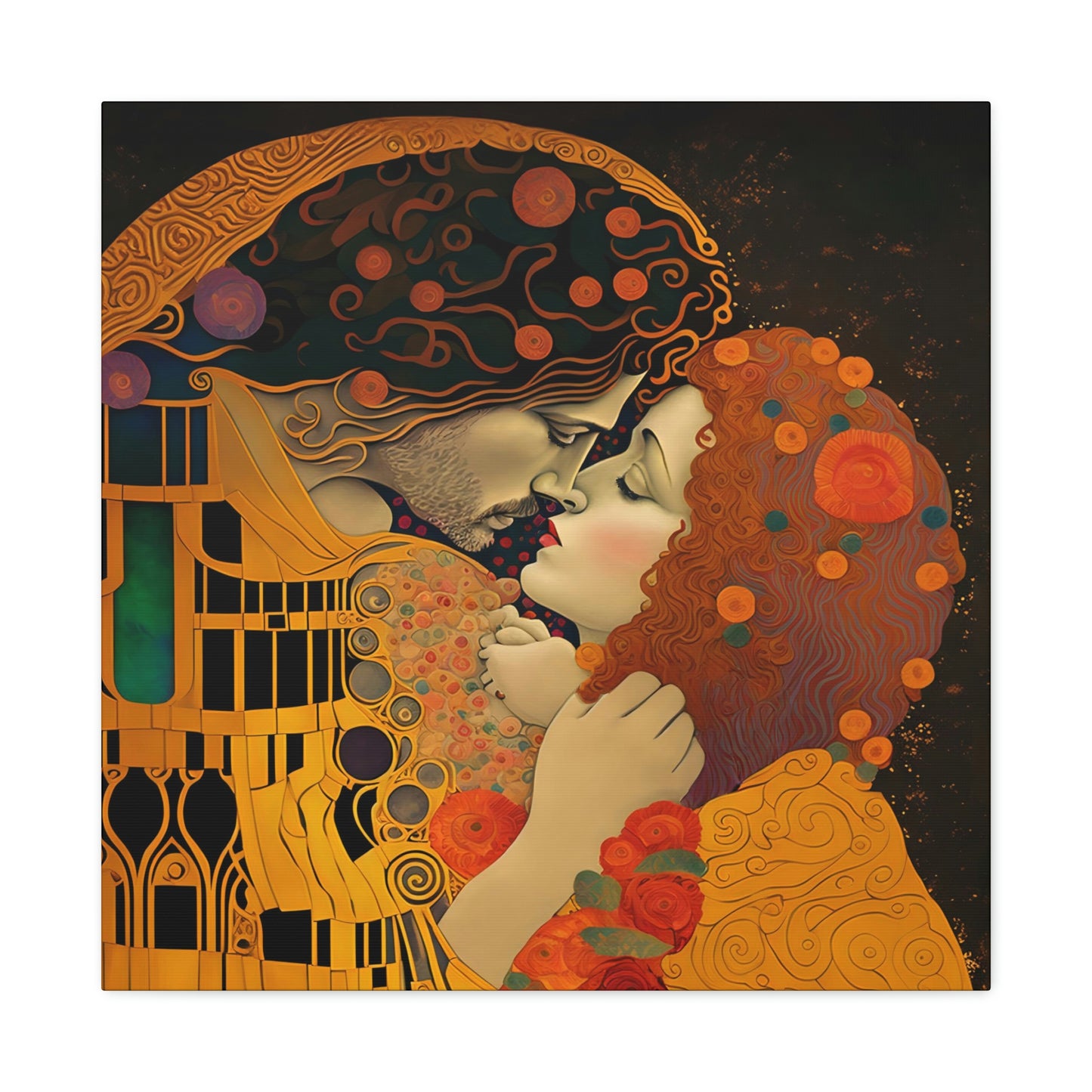 Prior to the Kiss - Matte Canvas, Stretched, 1.25"