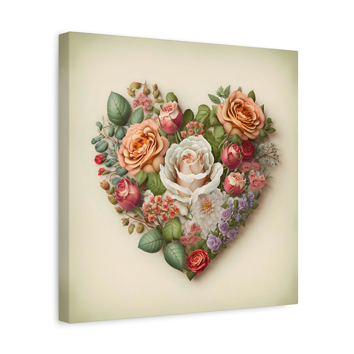 Heartfelt Bouquet - Matte Canvas, Stretched, 1.25"