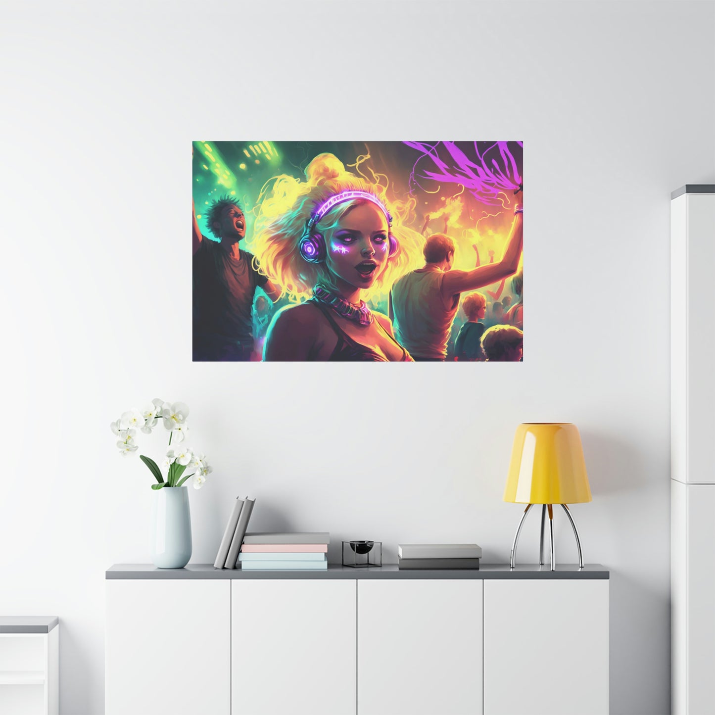 Party of Colors, Dream 2 - Matte Canvas, Stretched, 1.25"