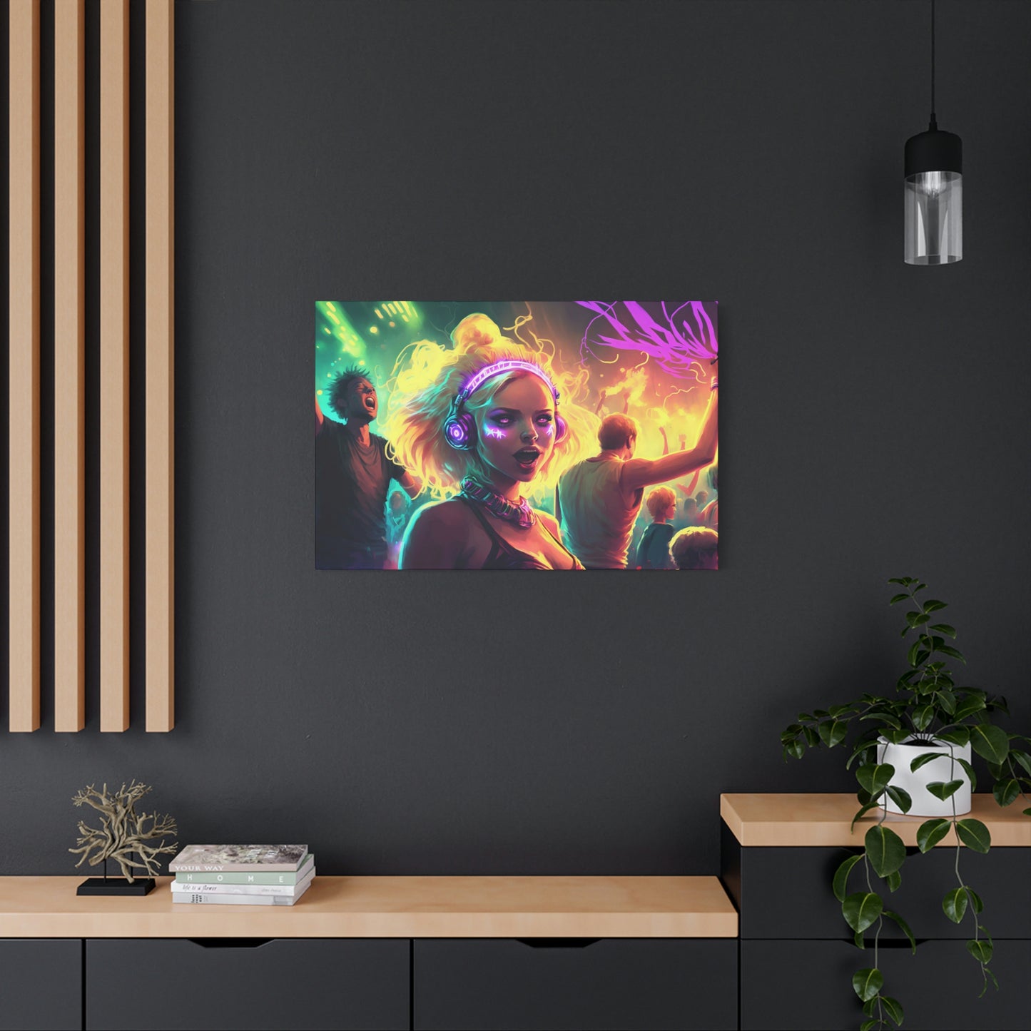 Party of Colors, Dream 2 - Matte Canvas, Stretched, 1.25"